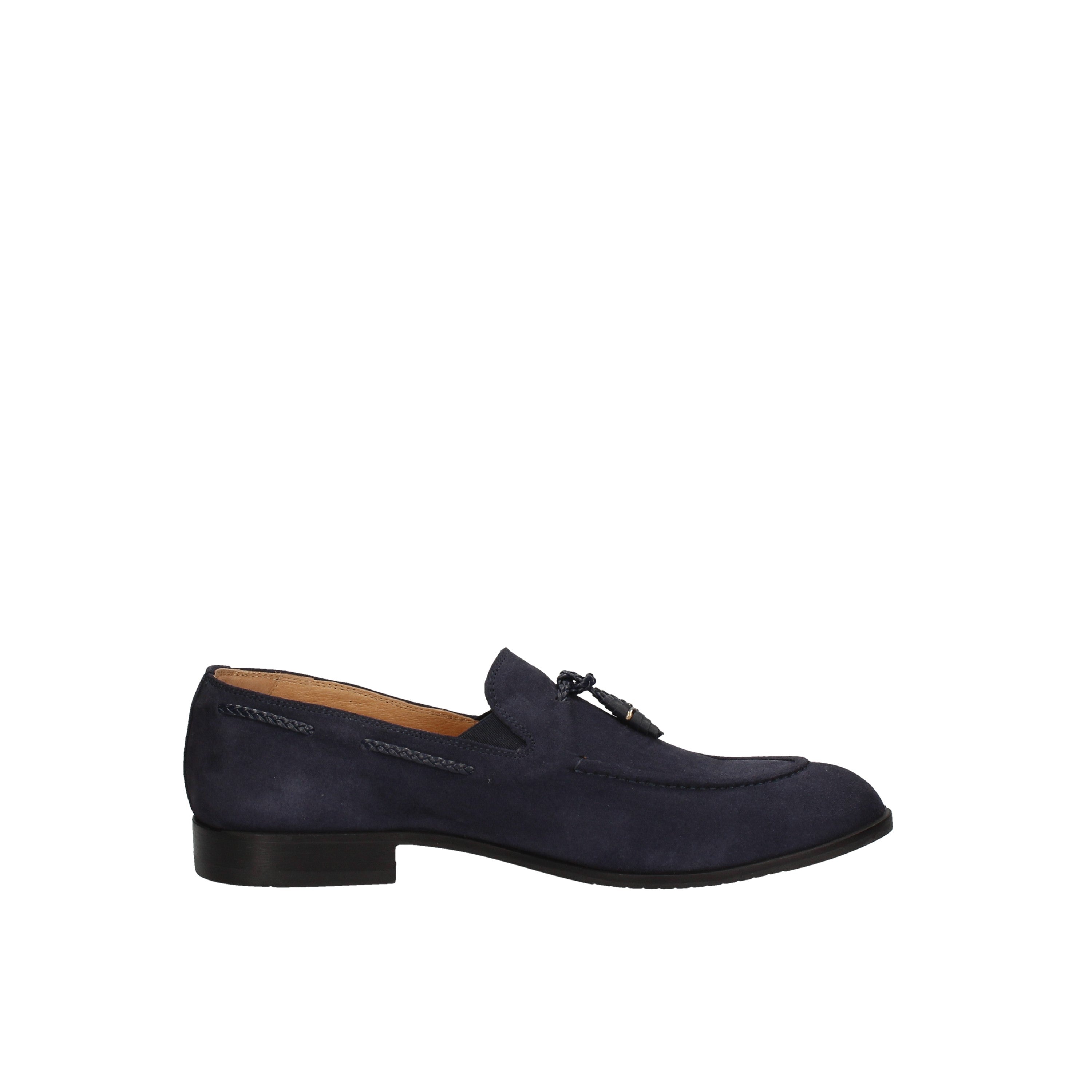 exton mocassino modello camoscio navy 1111