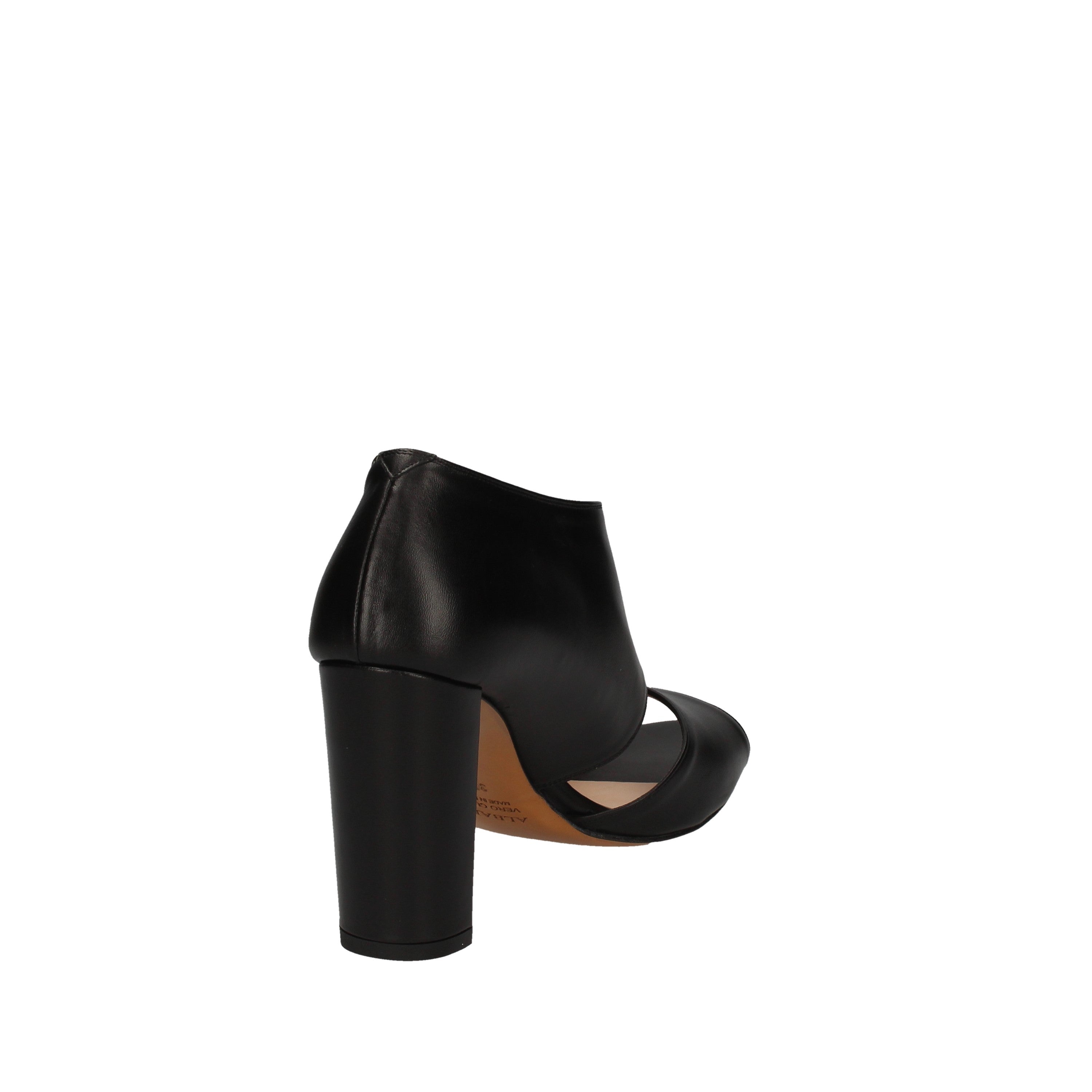 albano sandali a fascia in nappa nero 4058