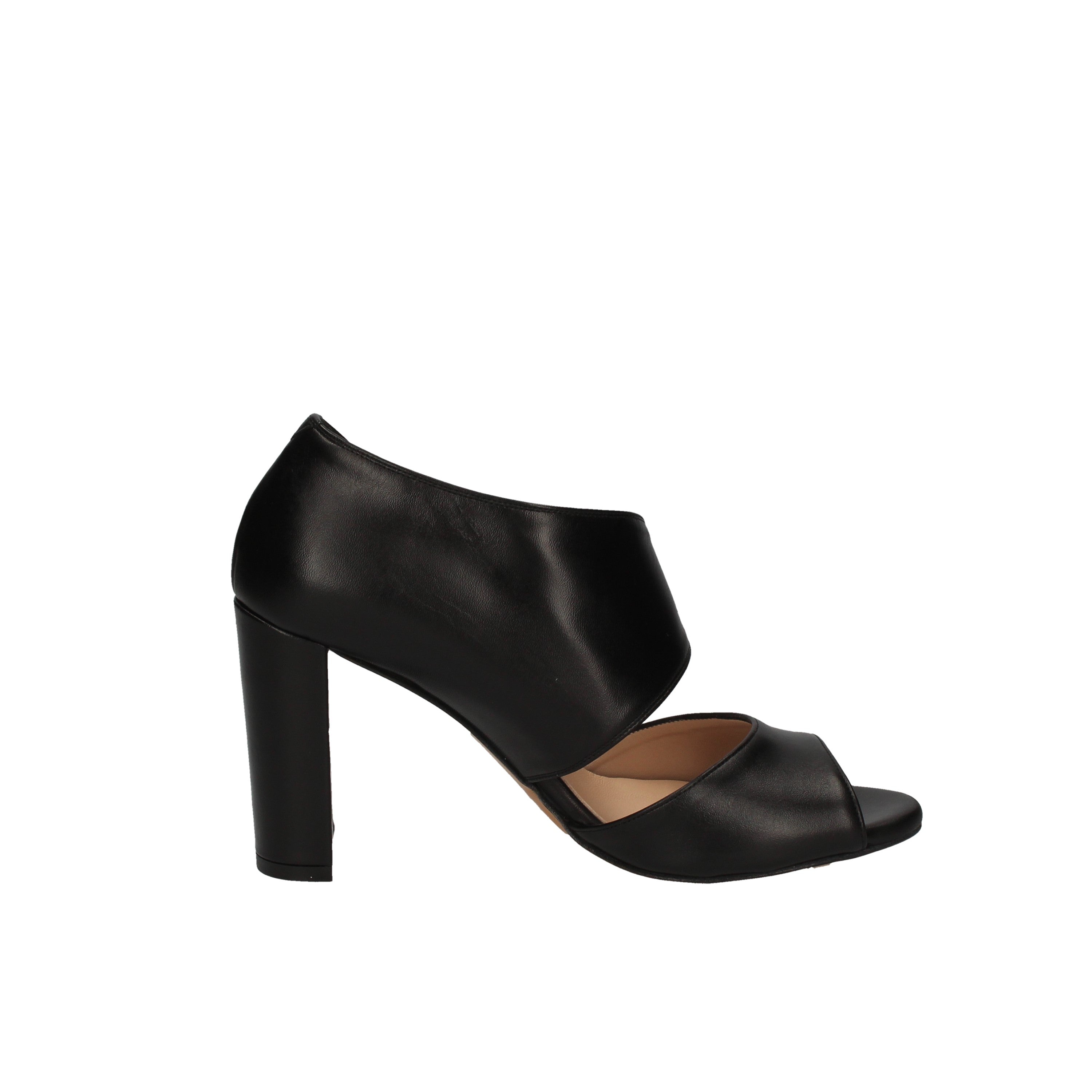 albano sandali a fascia in nappa nero 4058