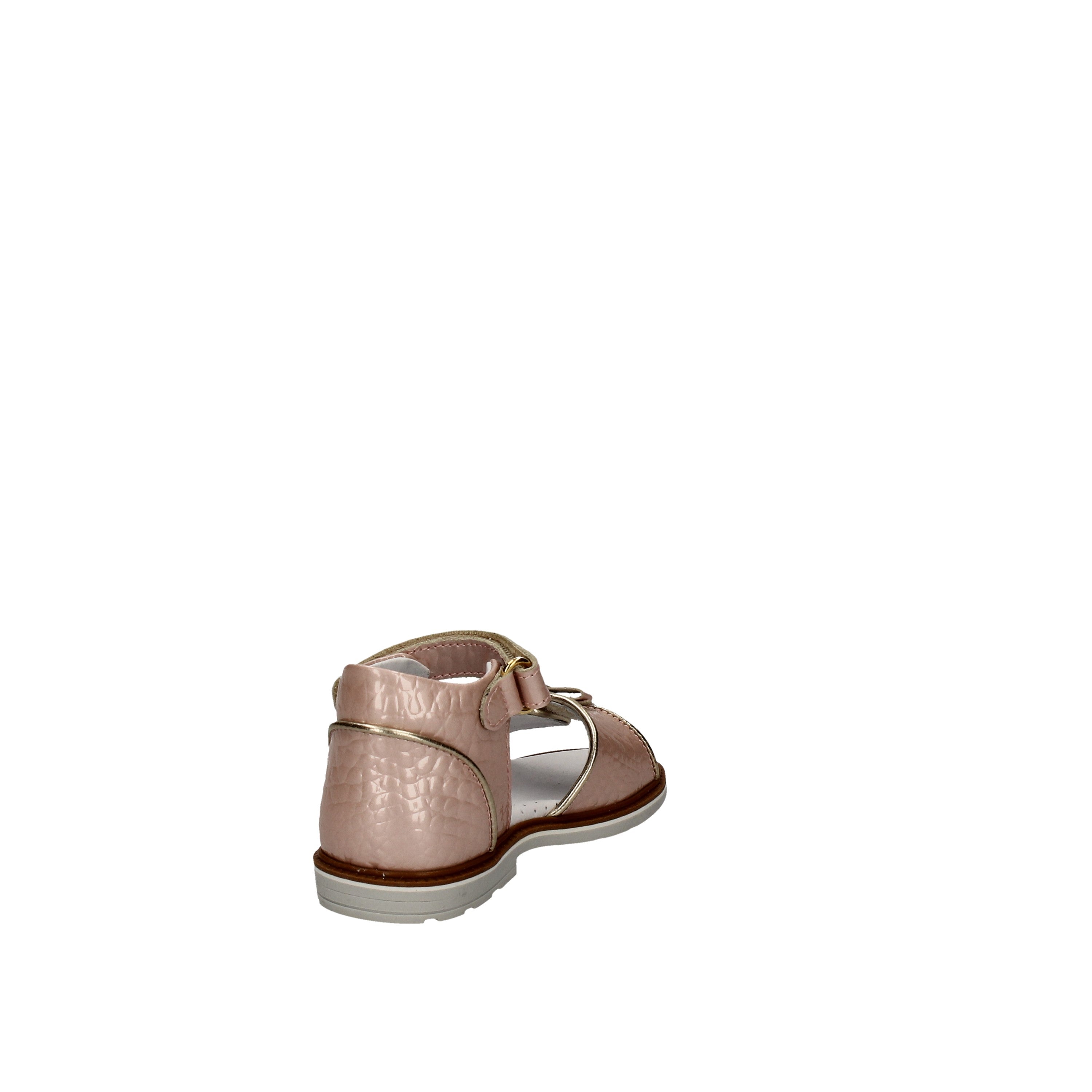 balducci sandali modello rosa con fiocchetto in pelle vernice cit3458