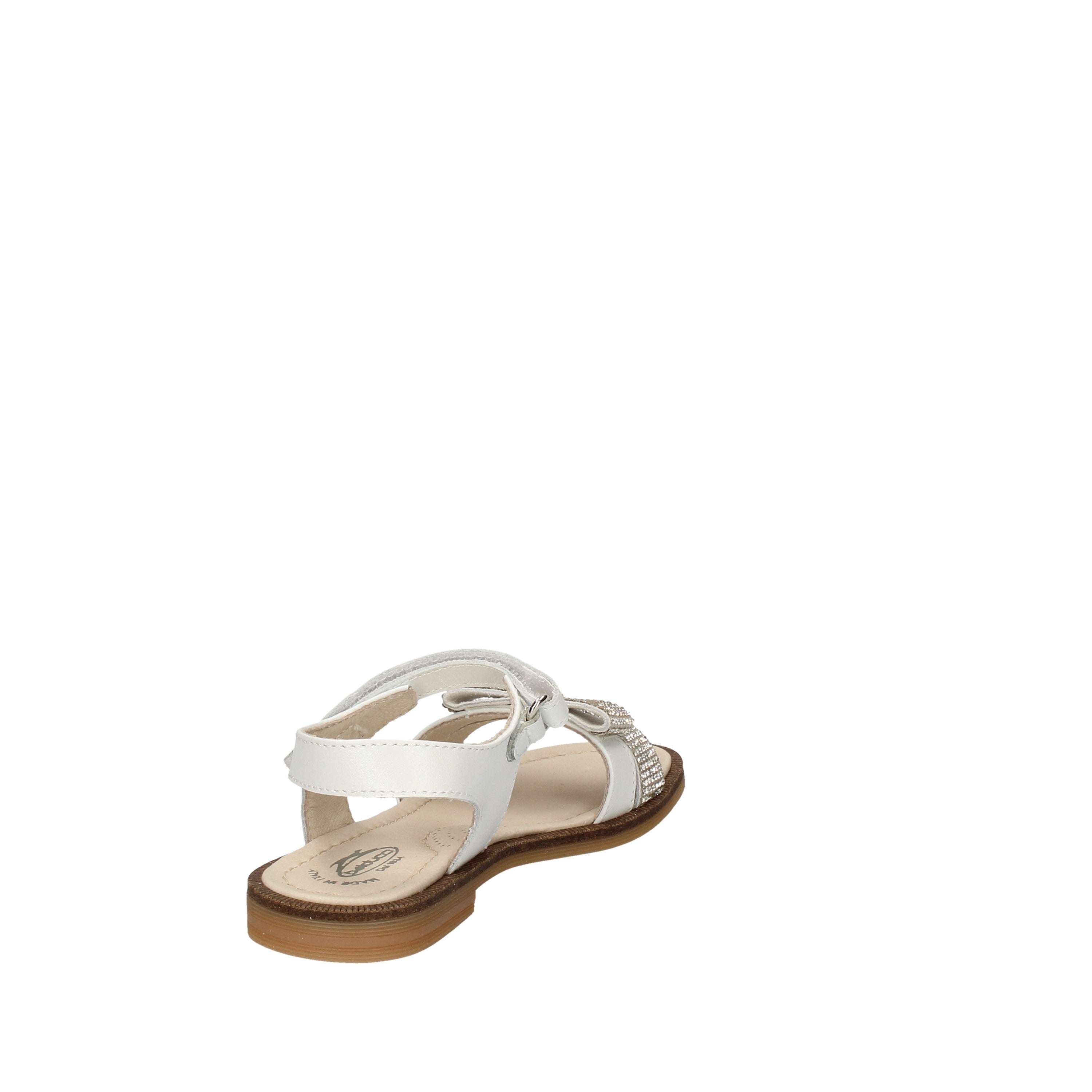 balducci sandali modello con fiocchetto di strass argento gull1682