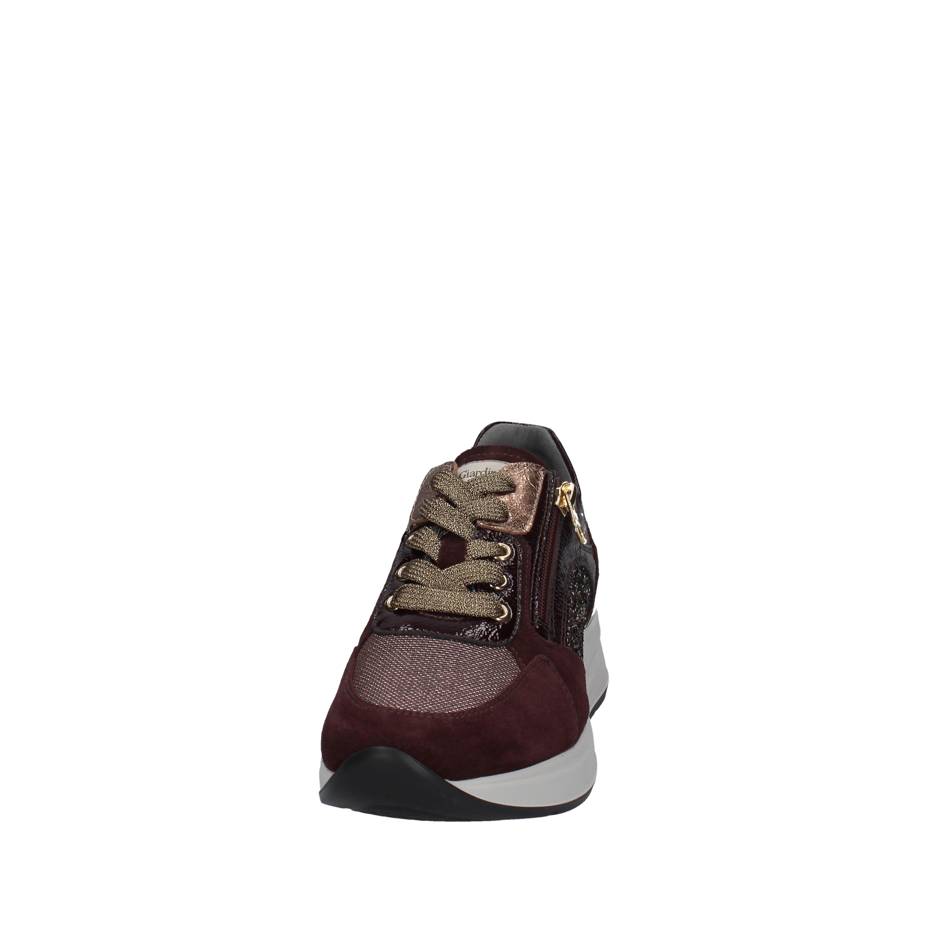 nero giardini sneakers modello velour melanzana violey beige/rosa naplack bordo' i013180d