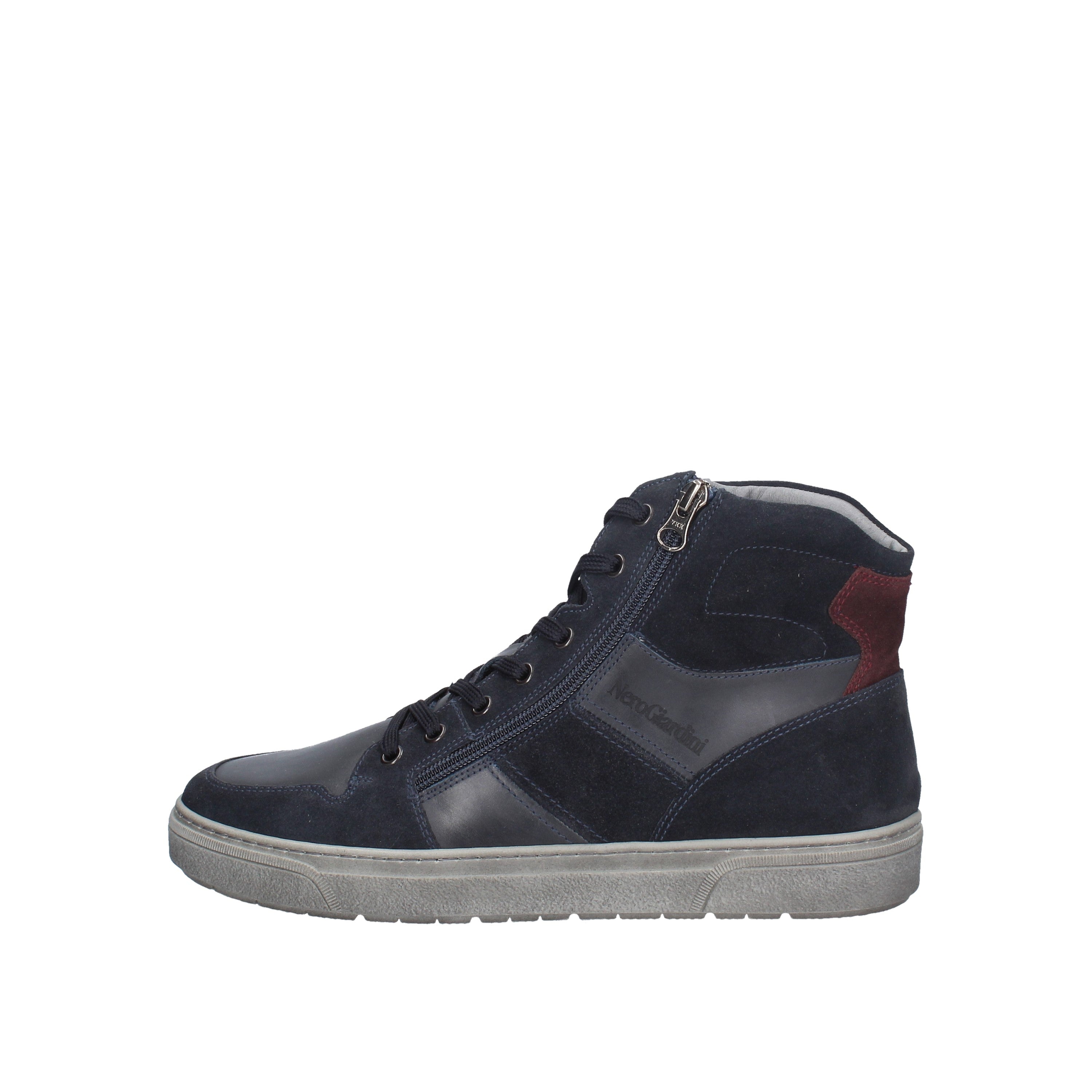 nero giardini sneakers modello camoscio colorado blu kenia blu e velour melanzana i001751u