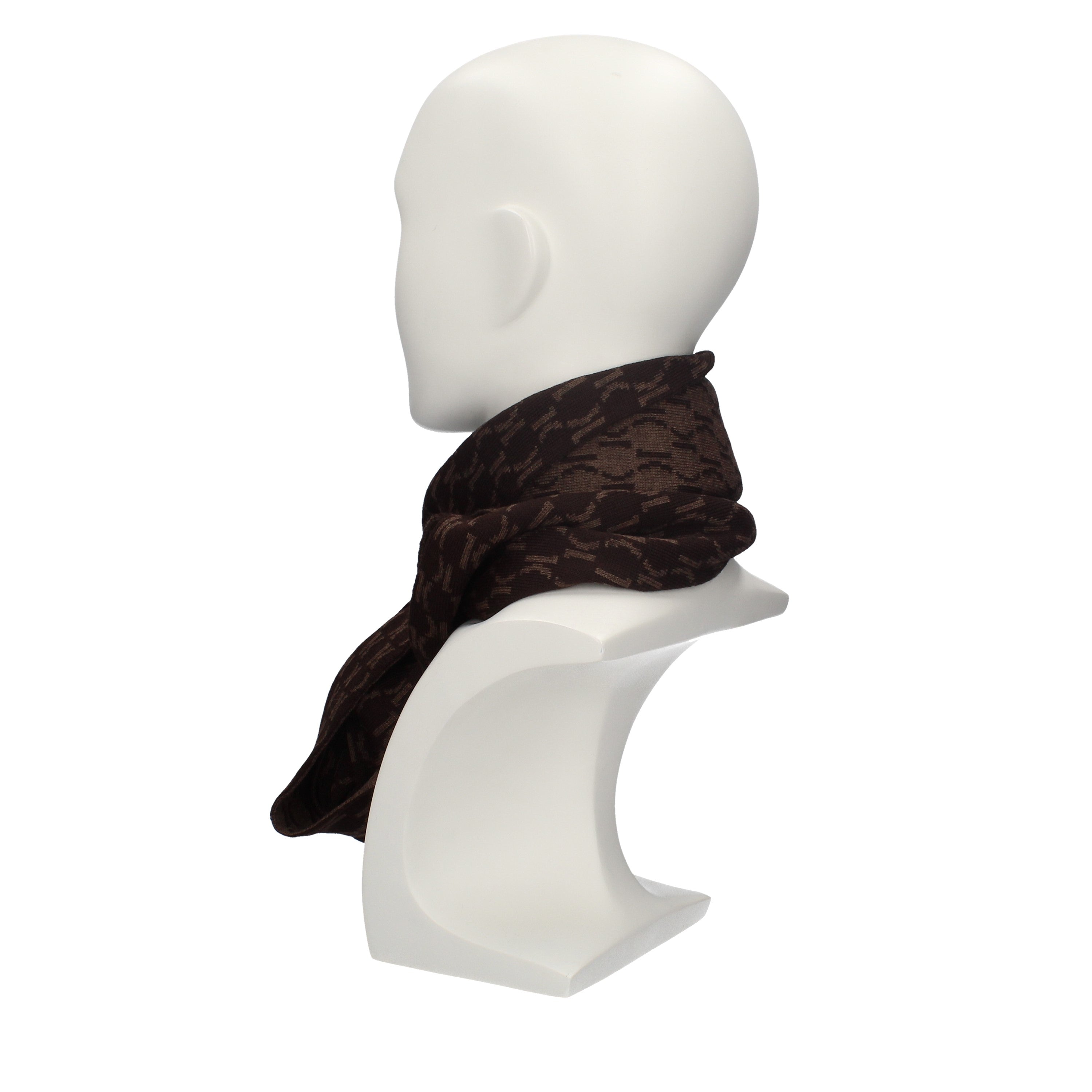 alviero martini sciarpa modello scarf riga dark brown s140/614a