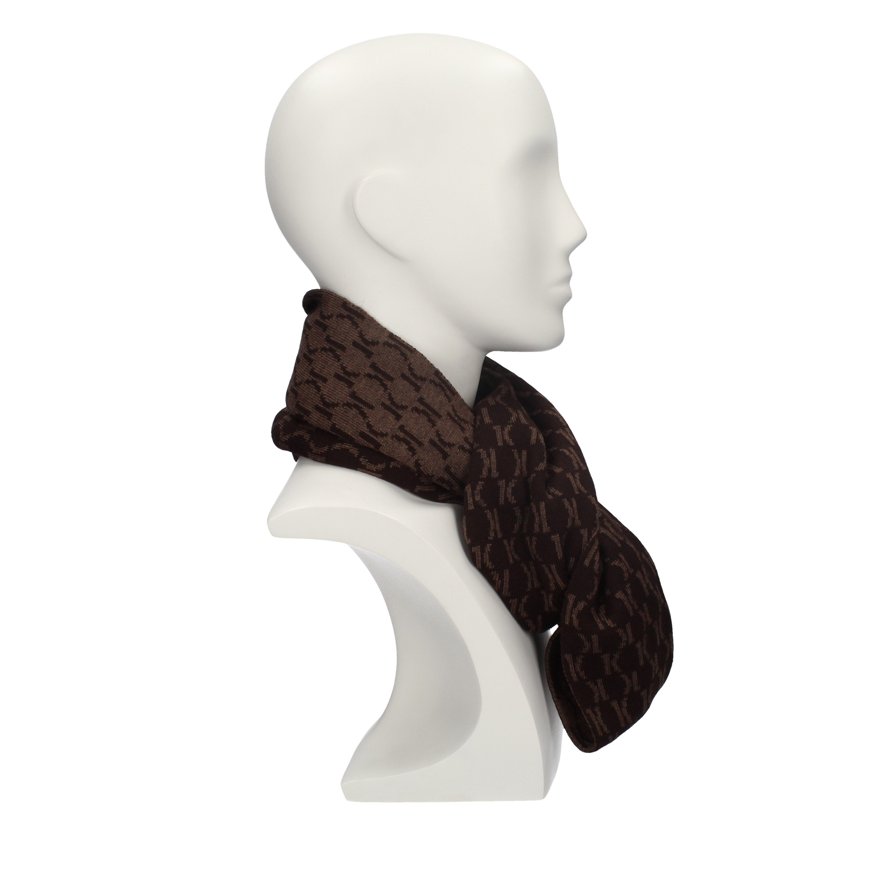 alviero martini sciarpa modello scarf riga dark brown s140/614a