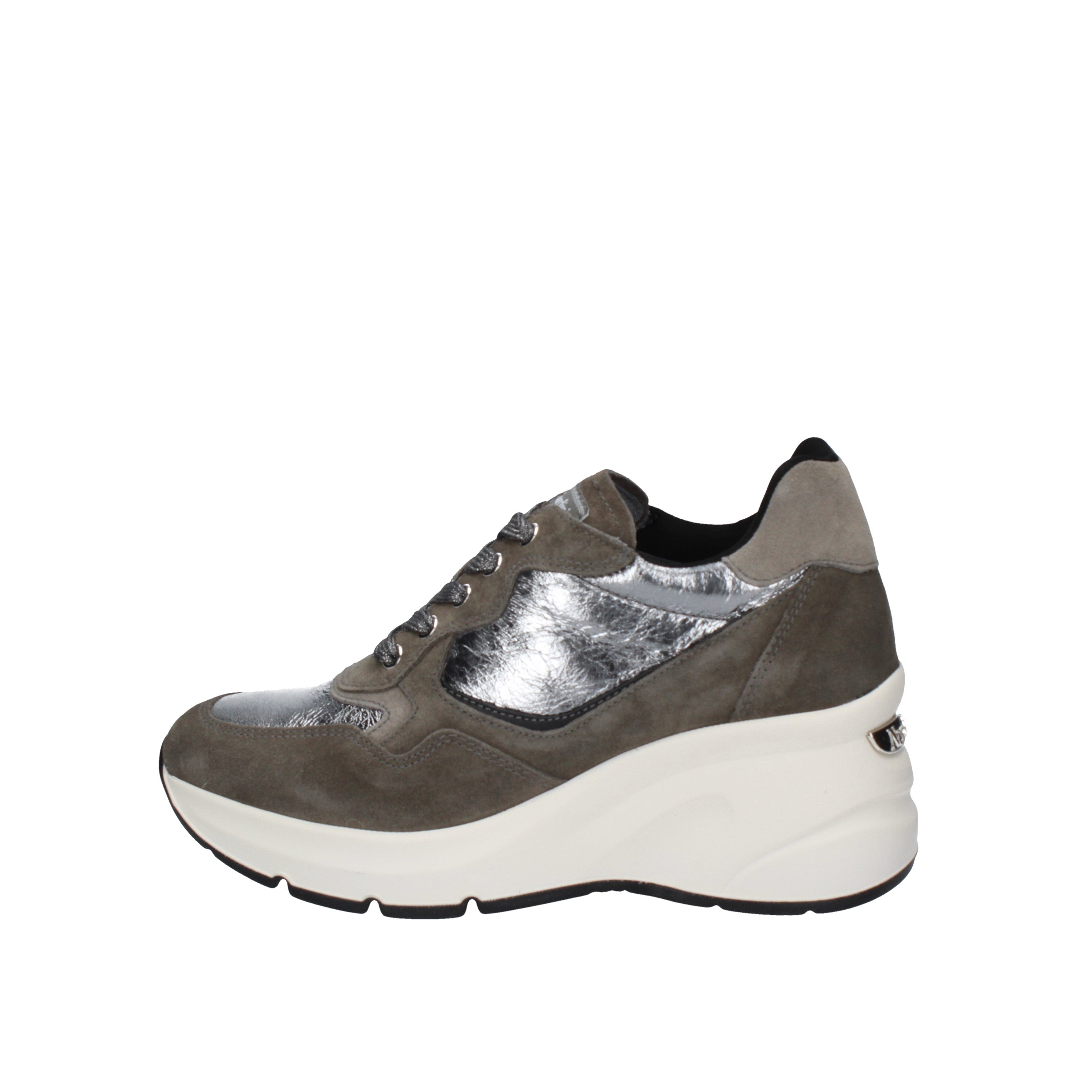 nero giardini sneakers modello velour cemento riviera antracite i205175d