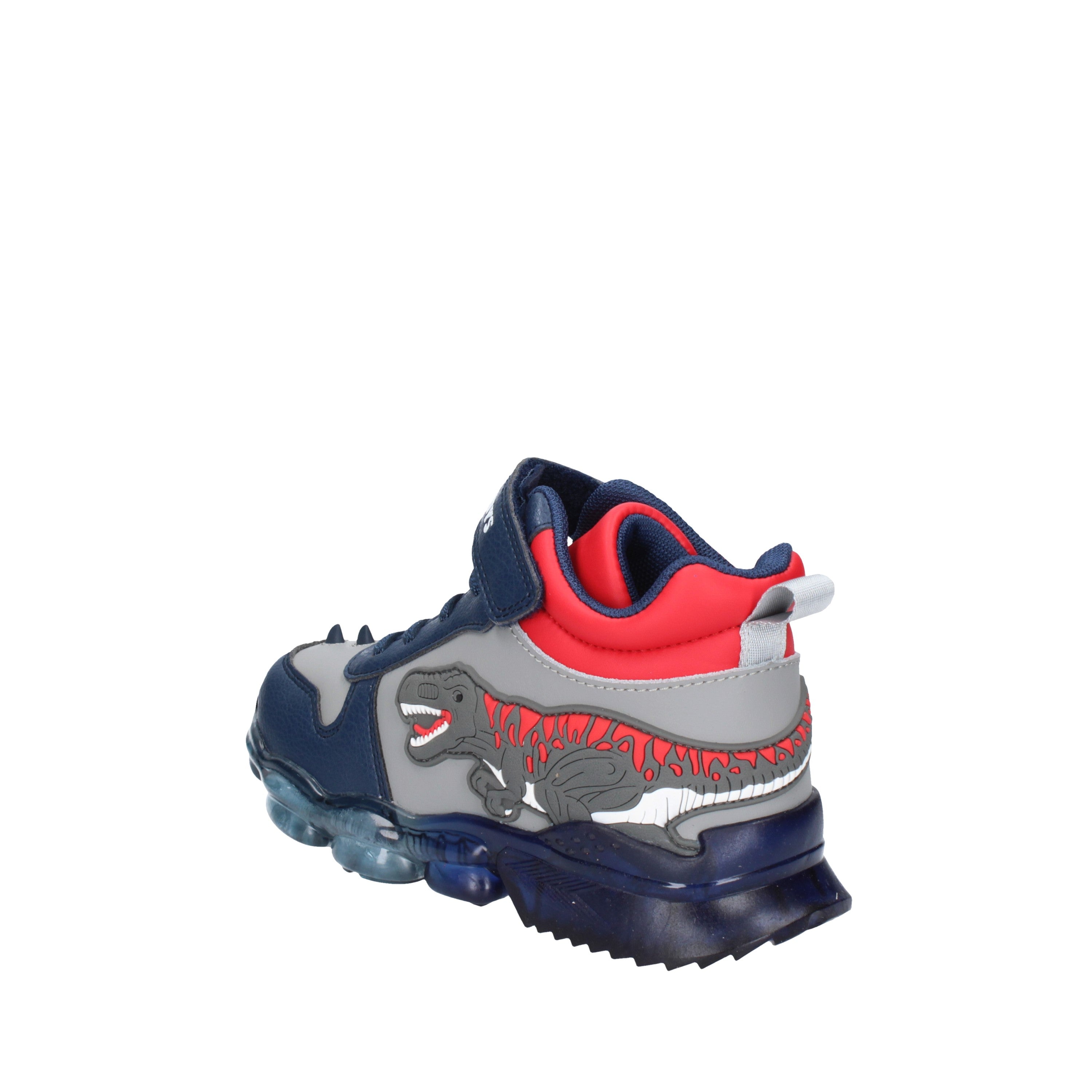bull boys sneakers modello t-rex grey/blu dnal2201