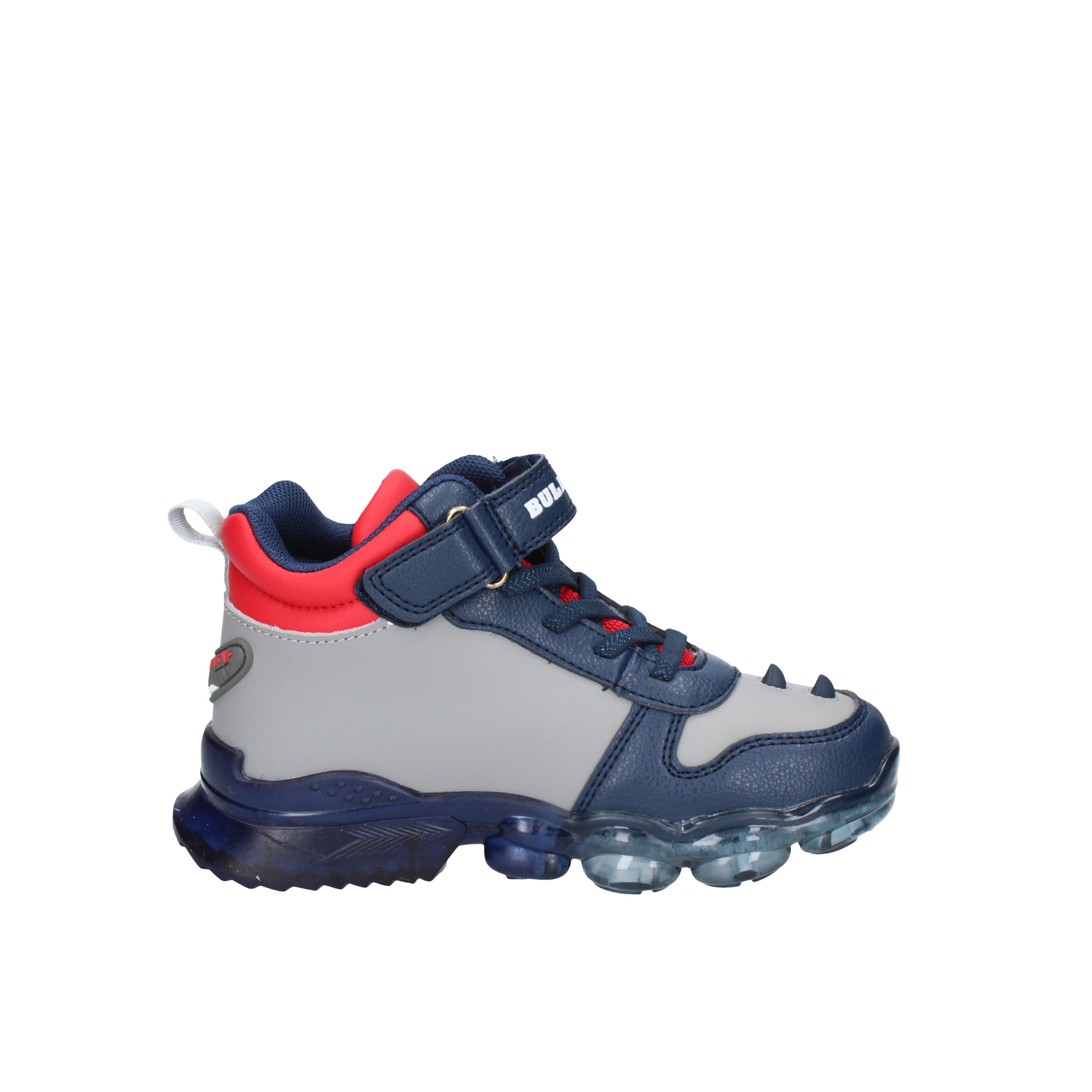 bull boys sneakers modello t-rex grey/blu dnal2201