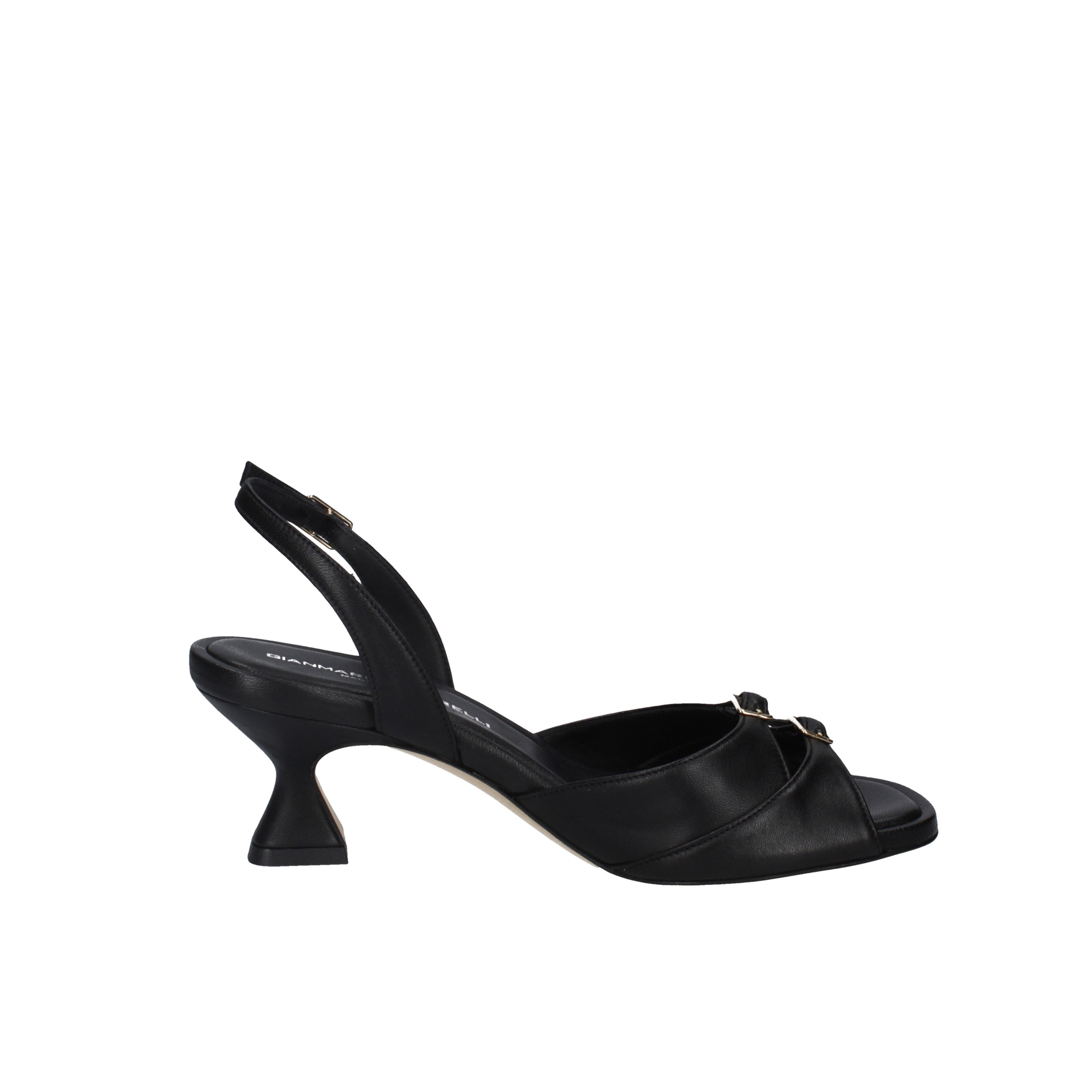 gianmarco sorelli sandali modello luna softy nero 2143/luna