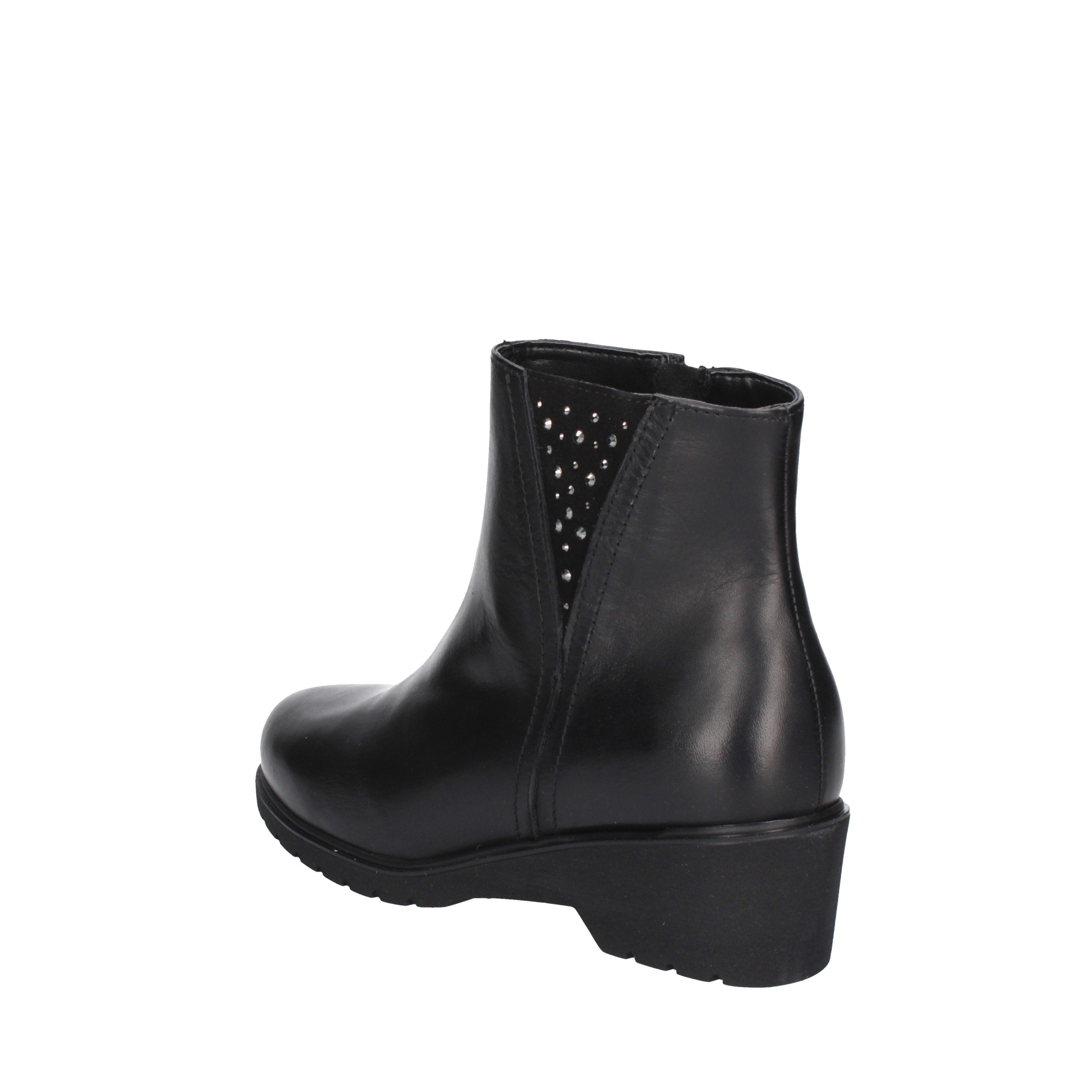 melluso tronchetto modello martina naturale/nero r35602b