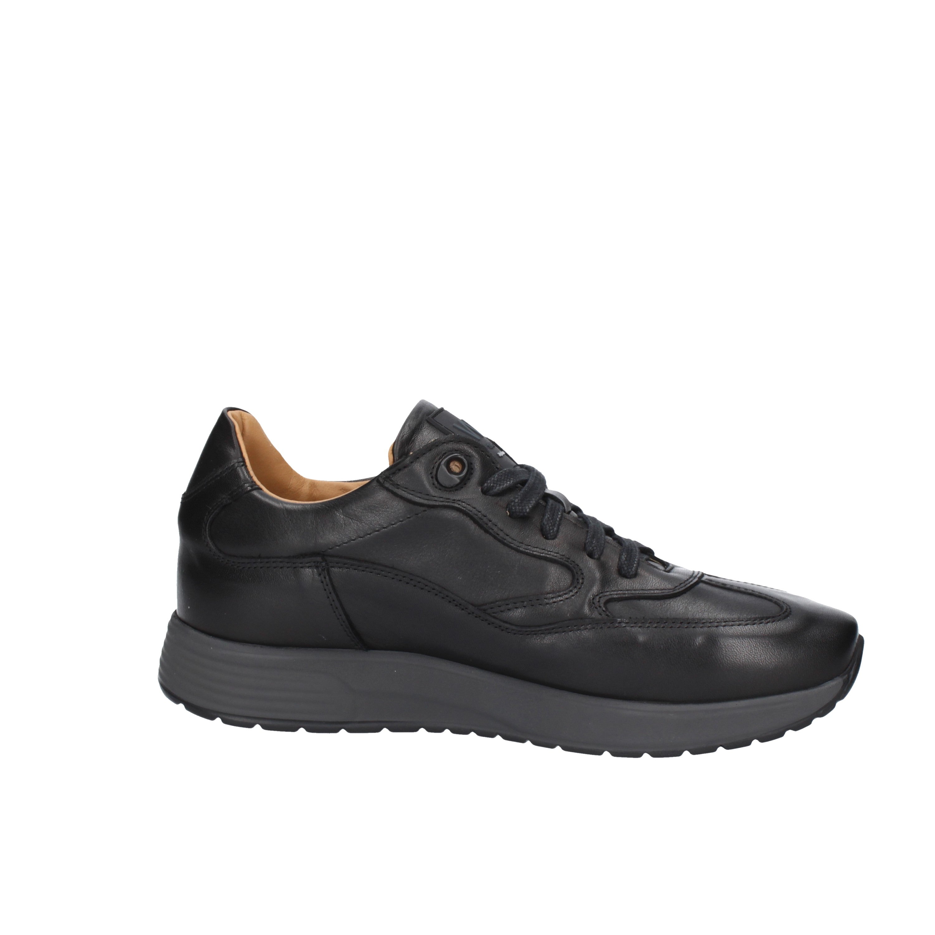 melluso sneakers modello in pelle nero u16252