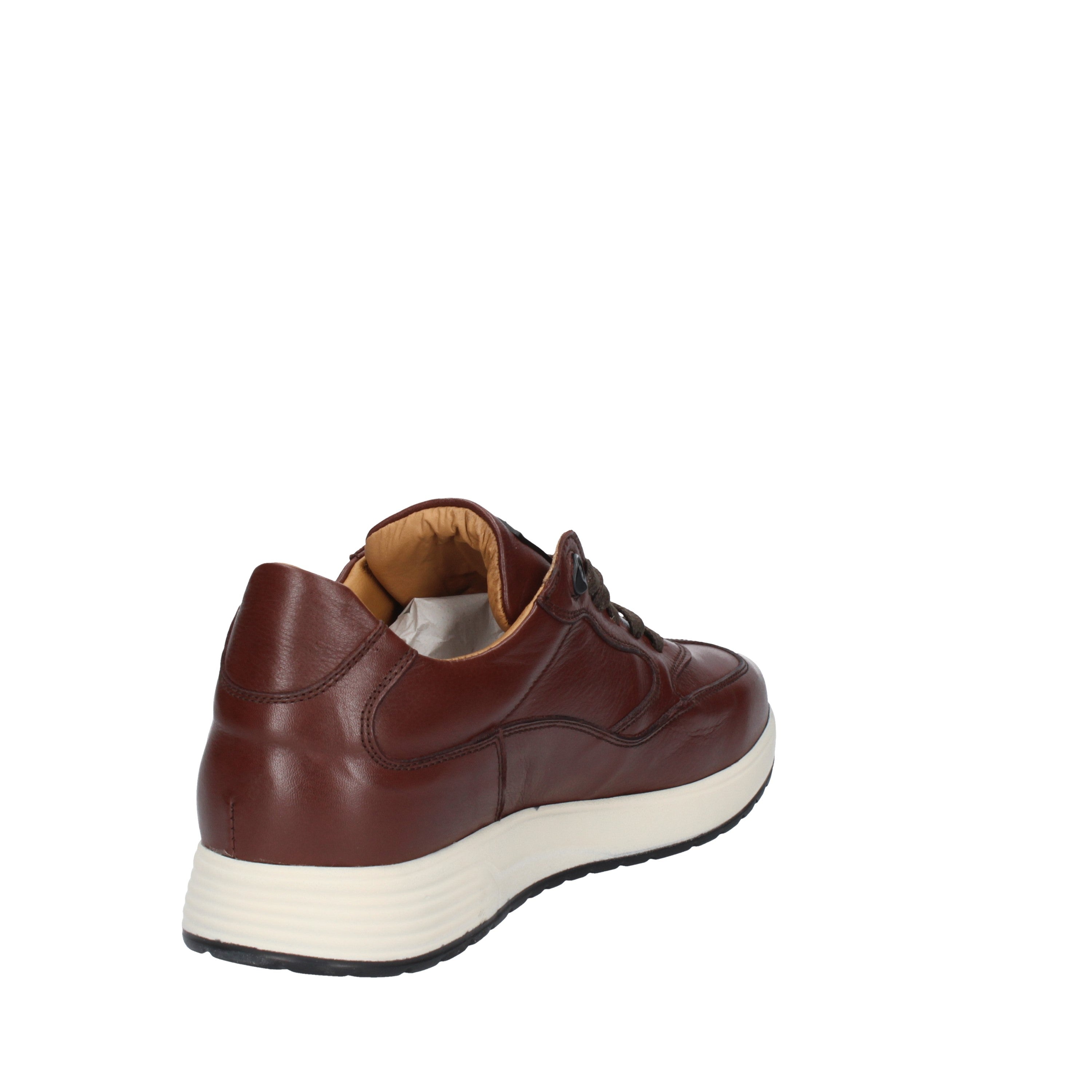 melluso sneakers modello in pelle nature cannella u16252