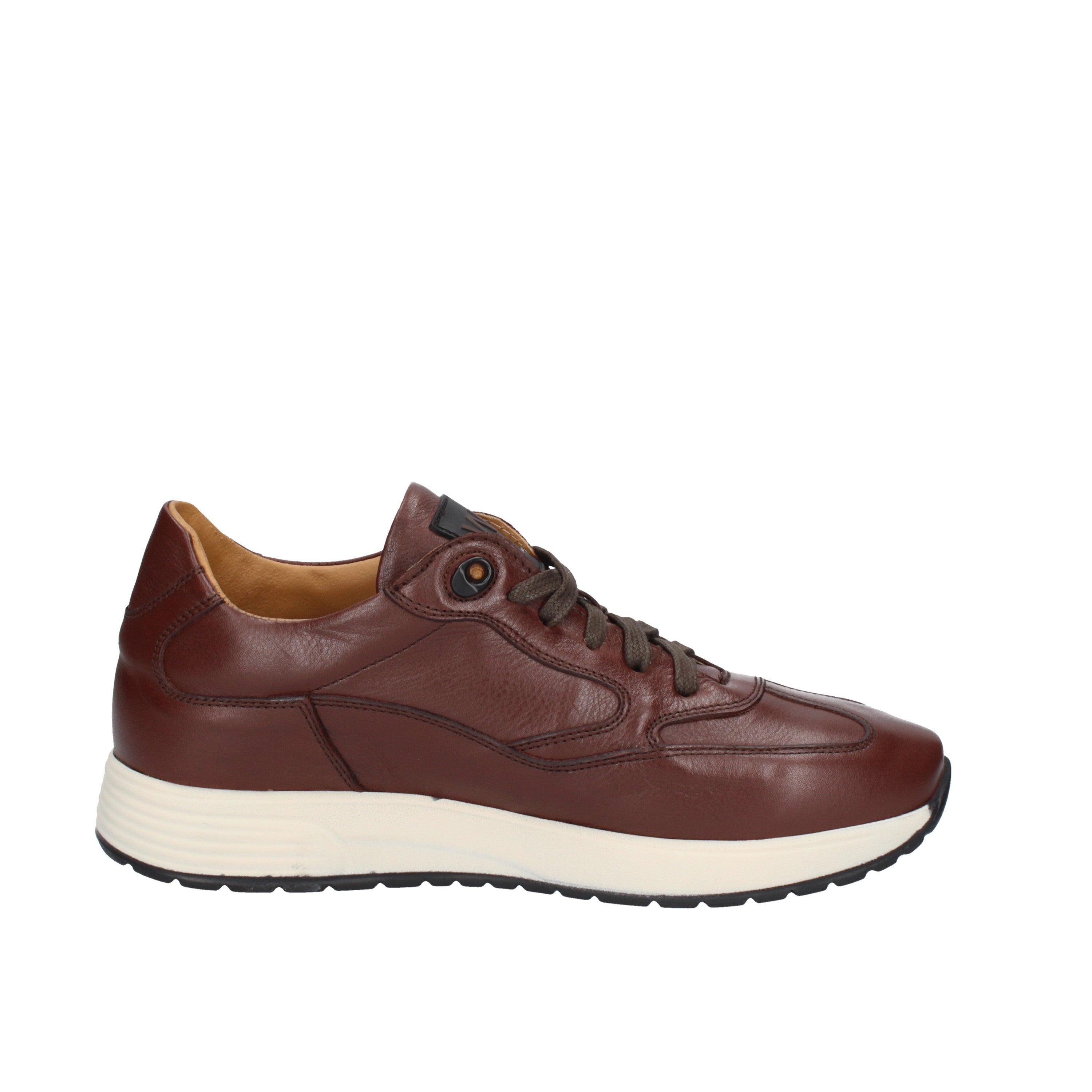 melluso sneakers modello in pelle nature cannella u16252