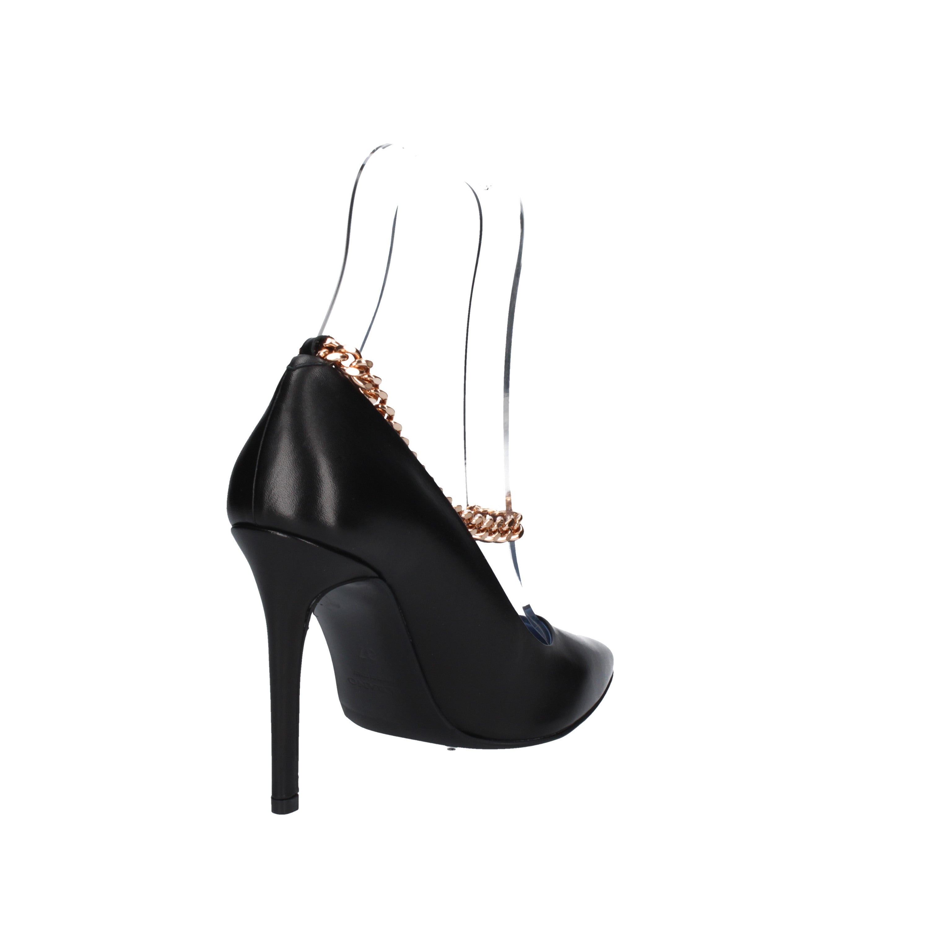 albano decollete' in vitello nero 2424