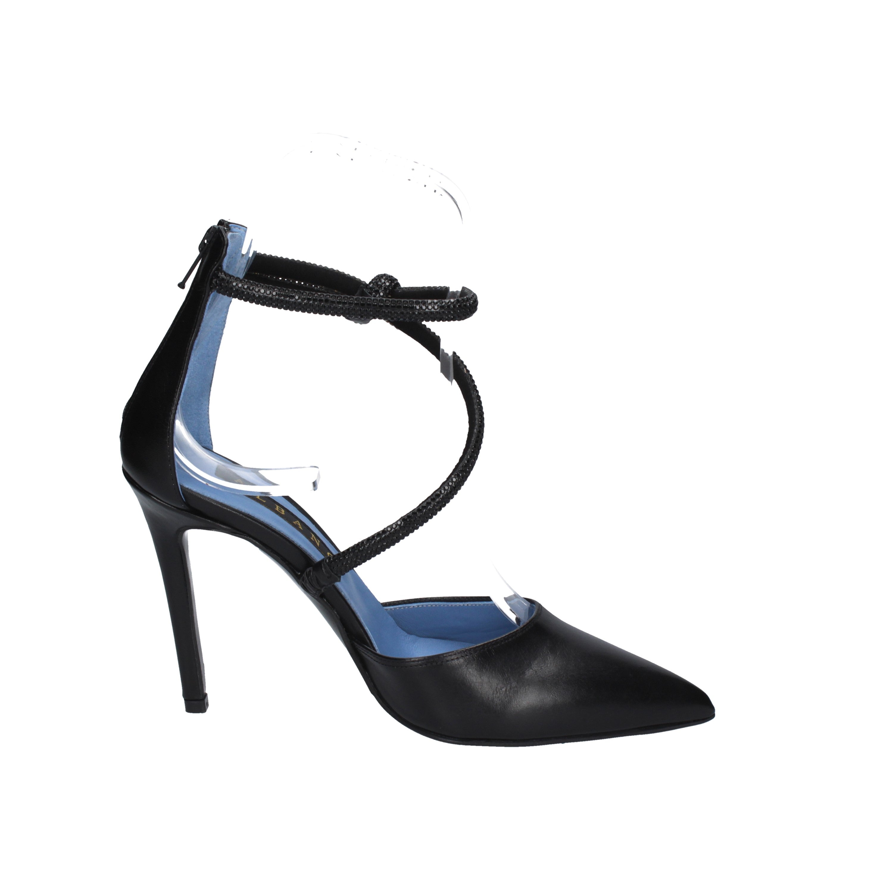 albano decollete' in vitello nero 2372