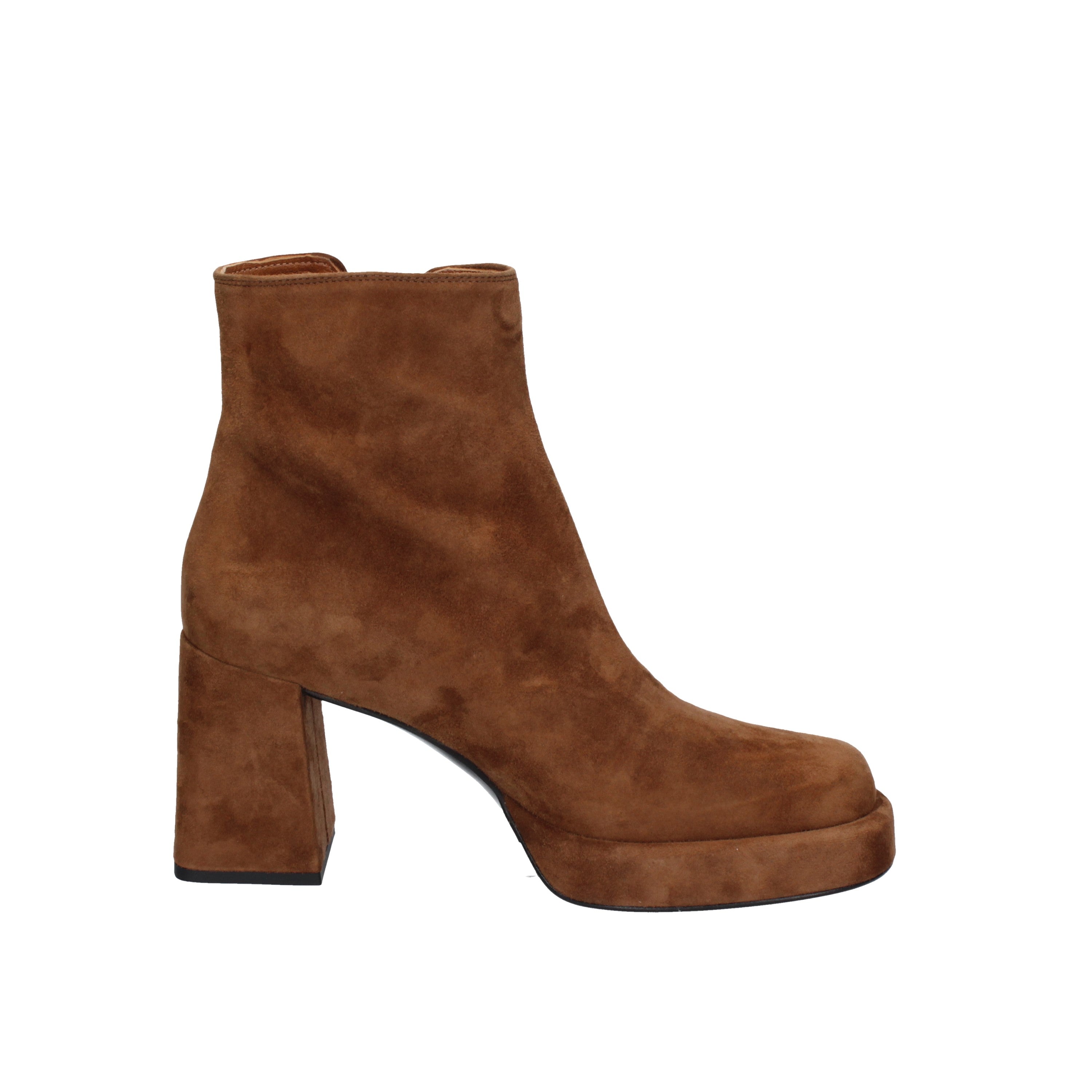 albano tronchetto in camoscio cuoio 2361