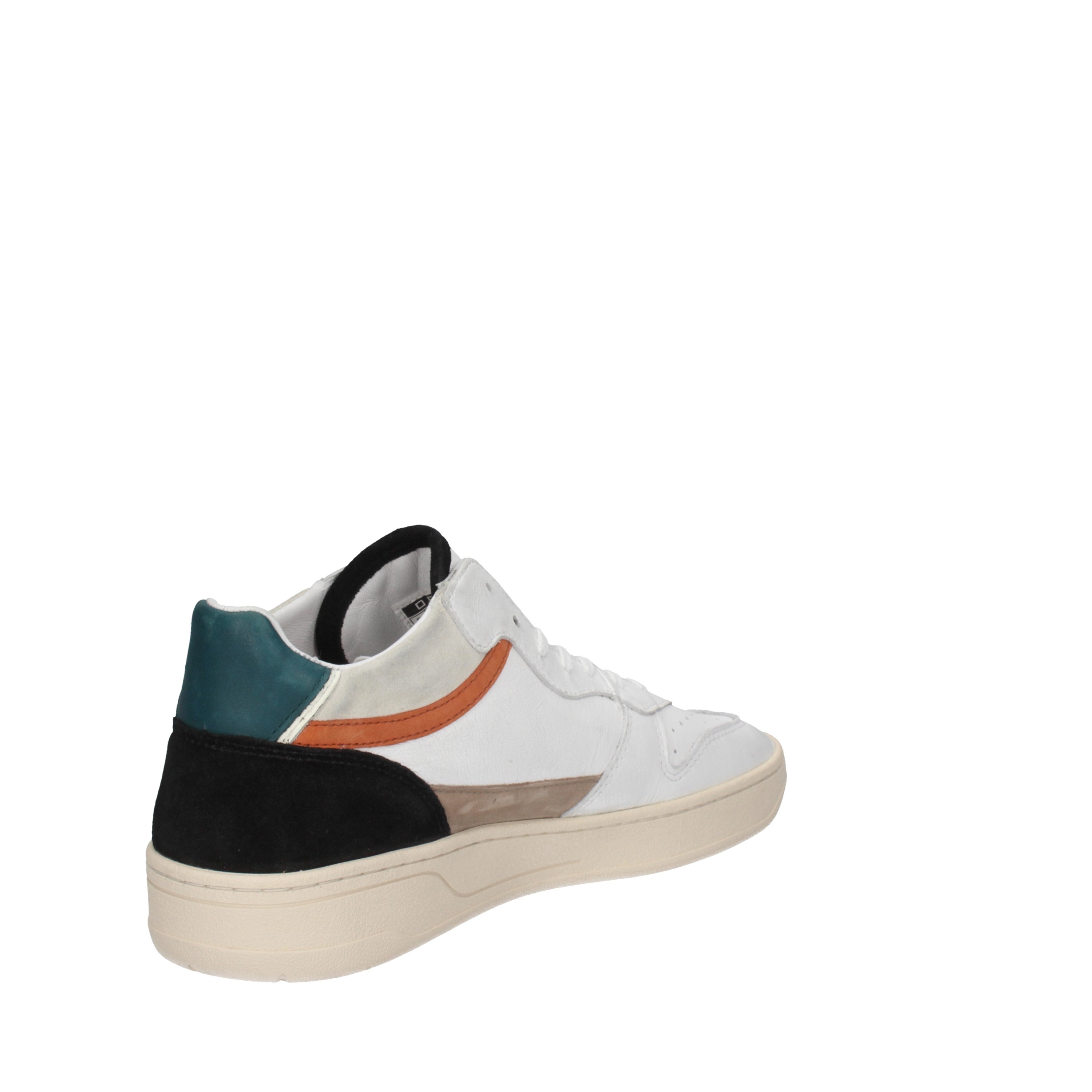 d.a.t.e. sneakers modetto court 2.0 mid calf white/black m371-cd-ca-wb