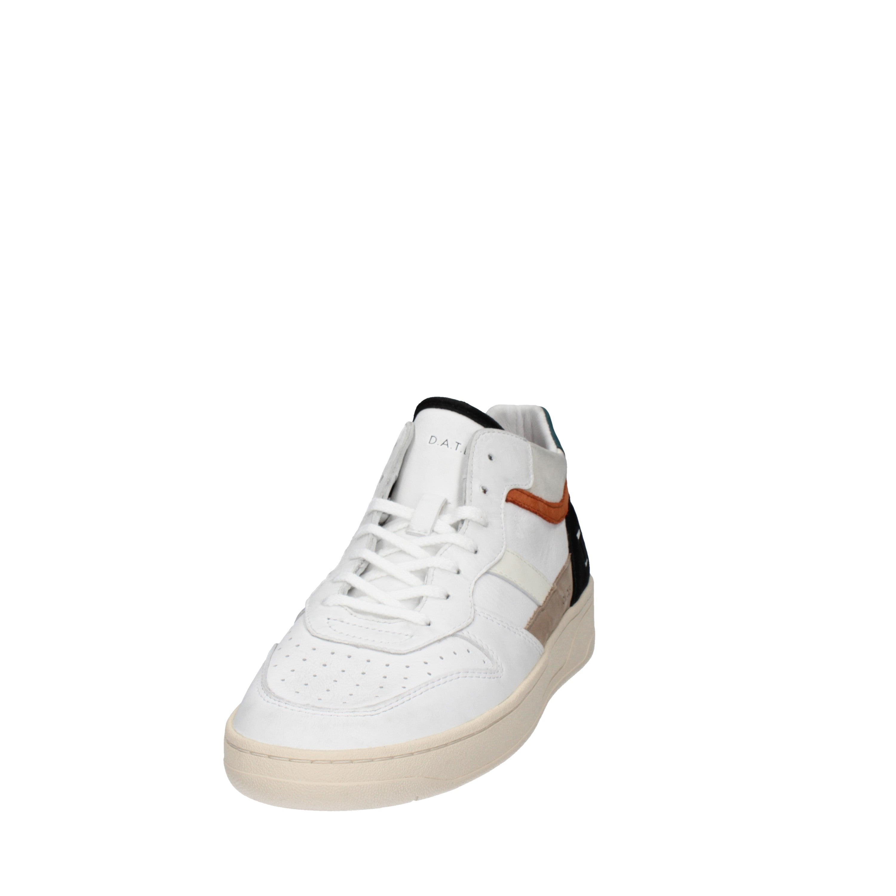 d.a.t.e. sneakers modetto court 2.0 mid calf white/black m371-cd-ca-wb