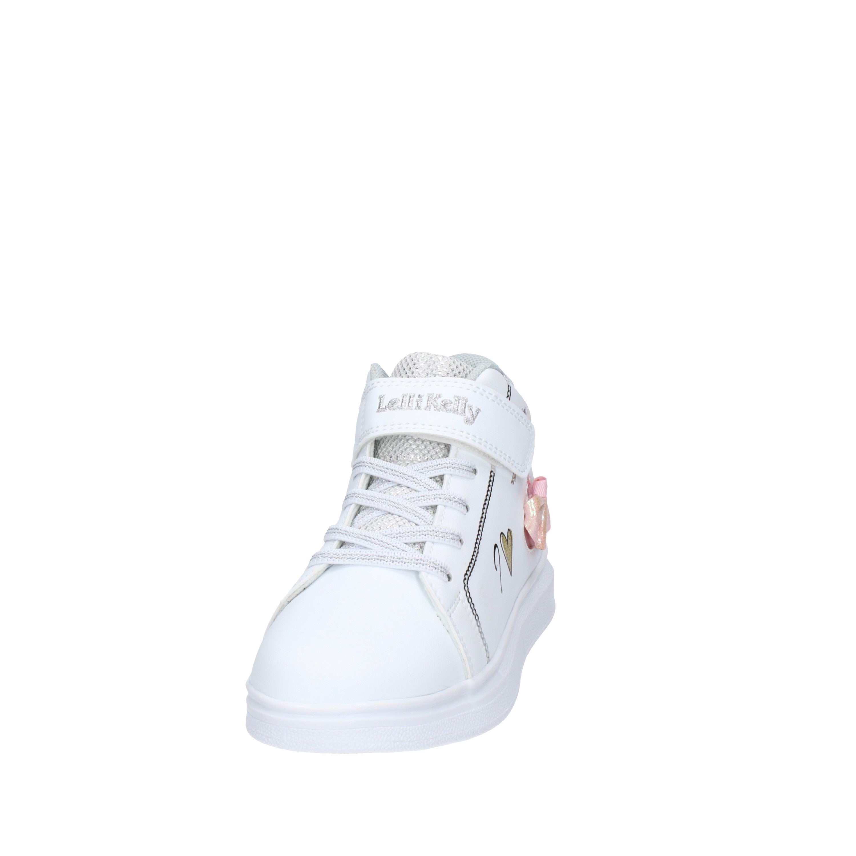 lelli kelly sneakers modello mille stelle bianco/argento lkaa2282