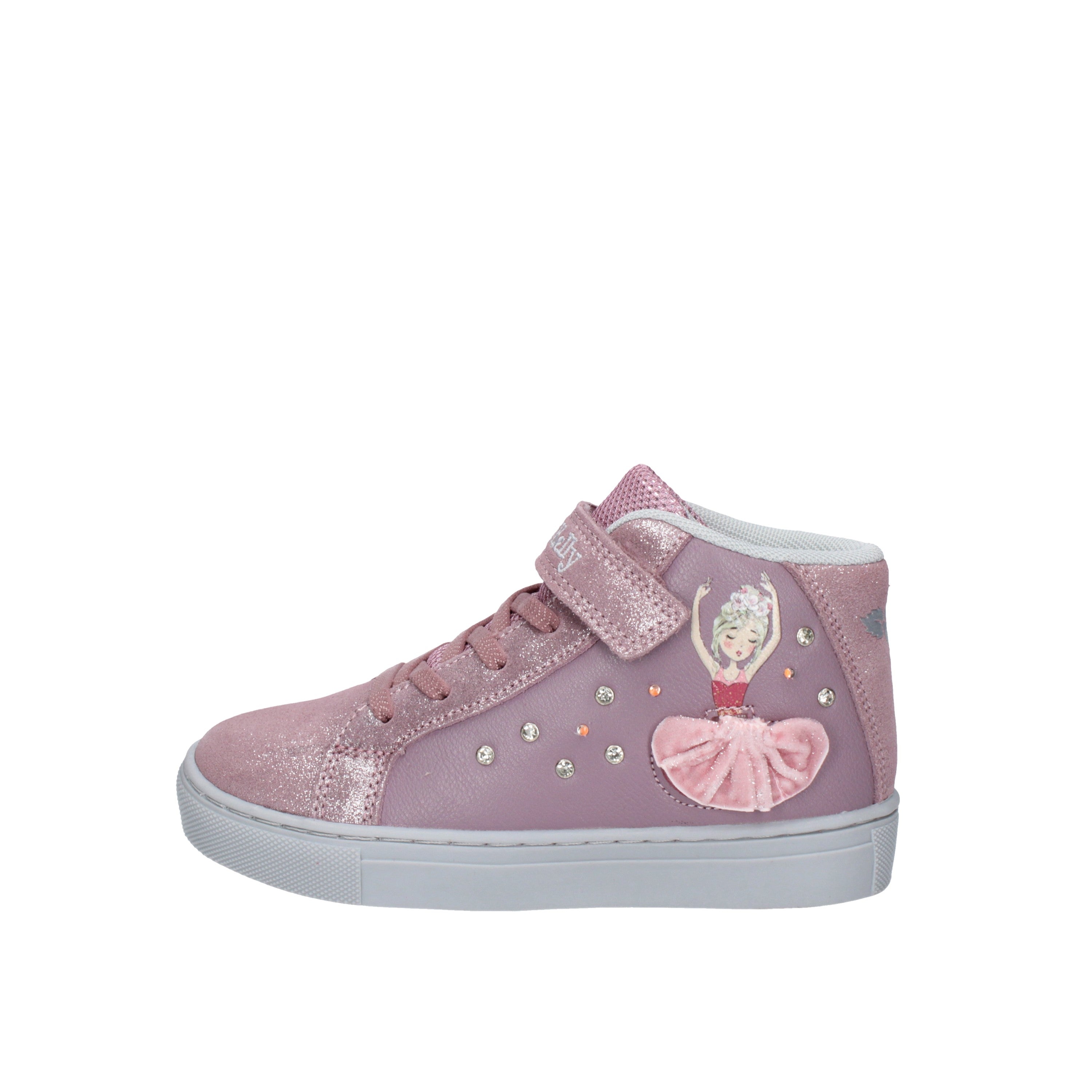 lelli kelly sneakers modello mille stelle cipria lkal2286