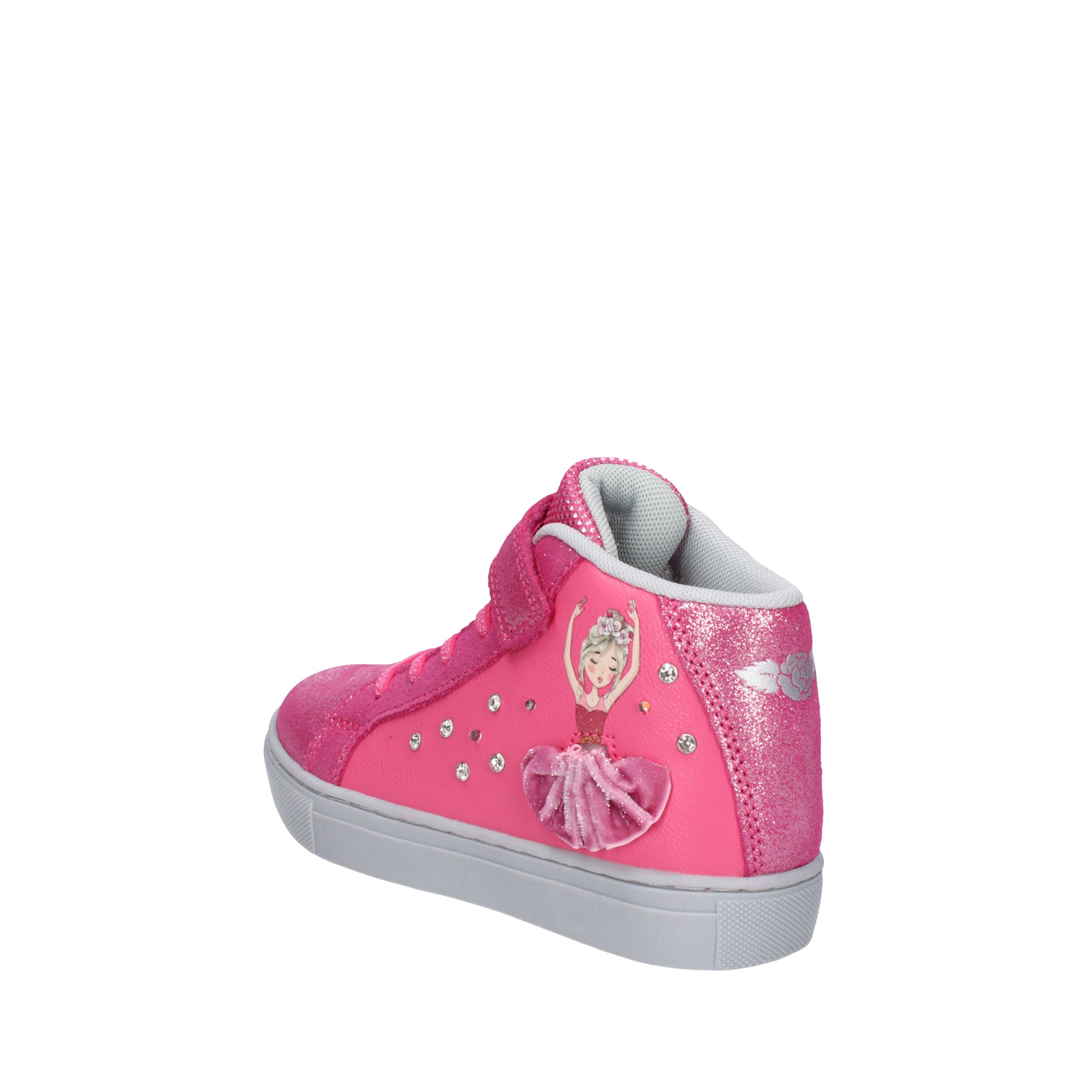 lelli kelly sneakers modello mille stelle fuxia lkal2286