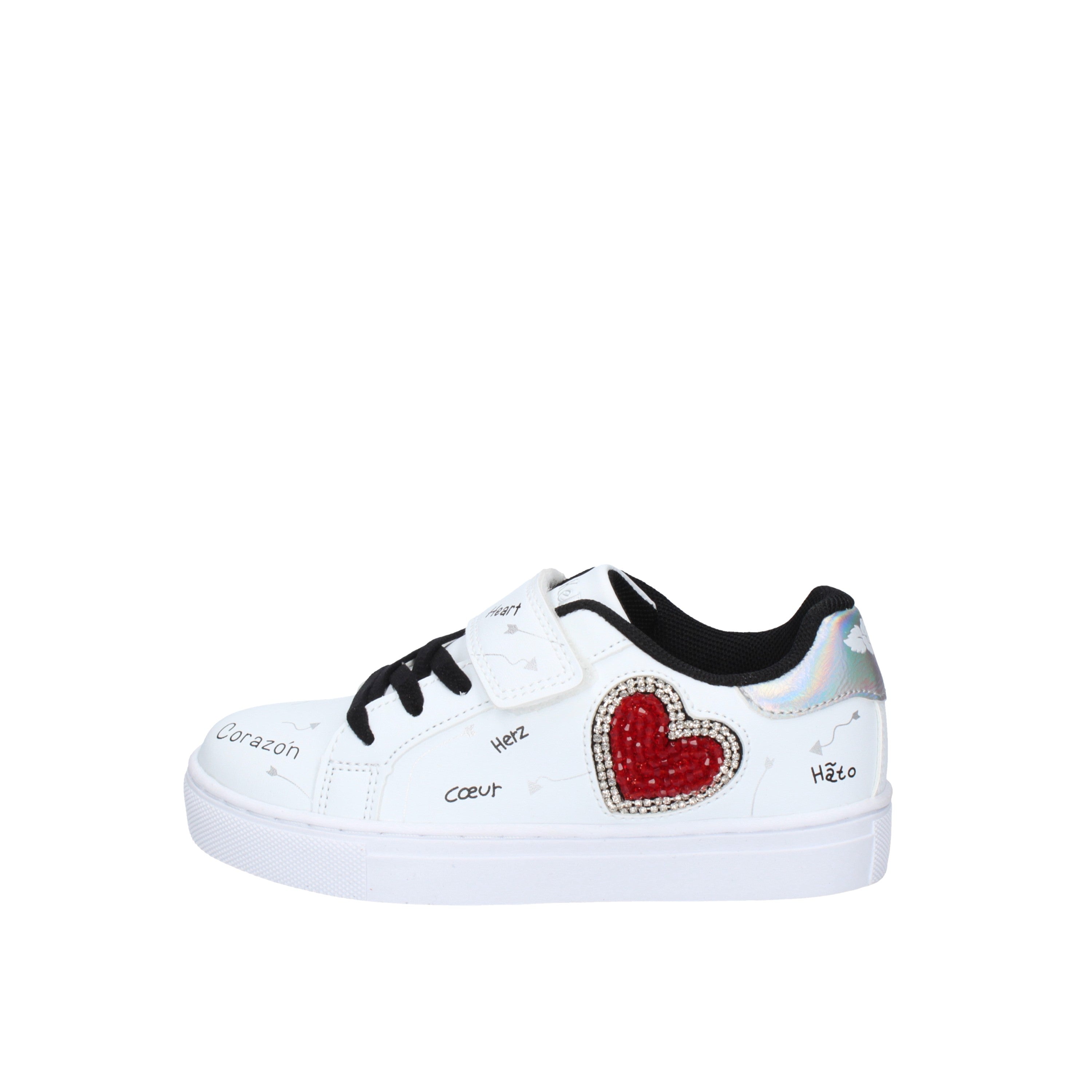 lelli kelly sneakers modello love bianco lkaa2254