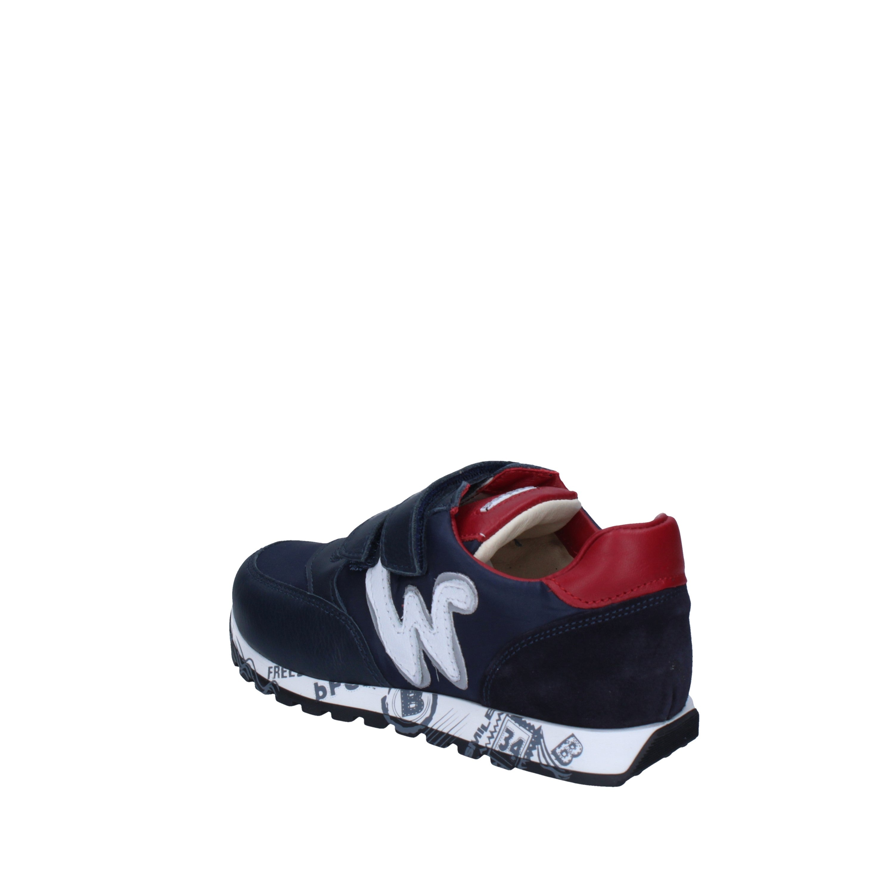 balducci sneakers modello blu in pelle e tessuto feel1780