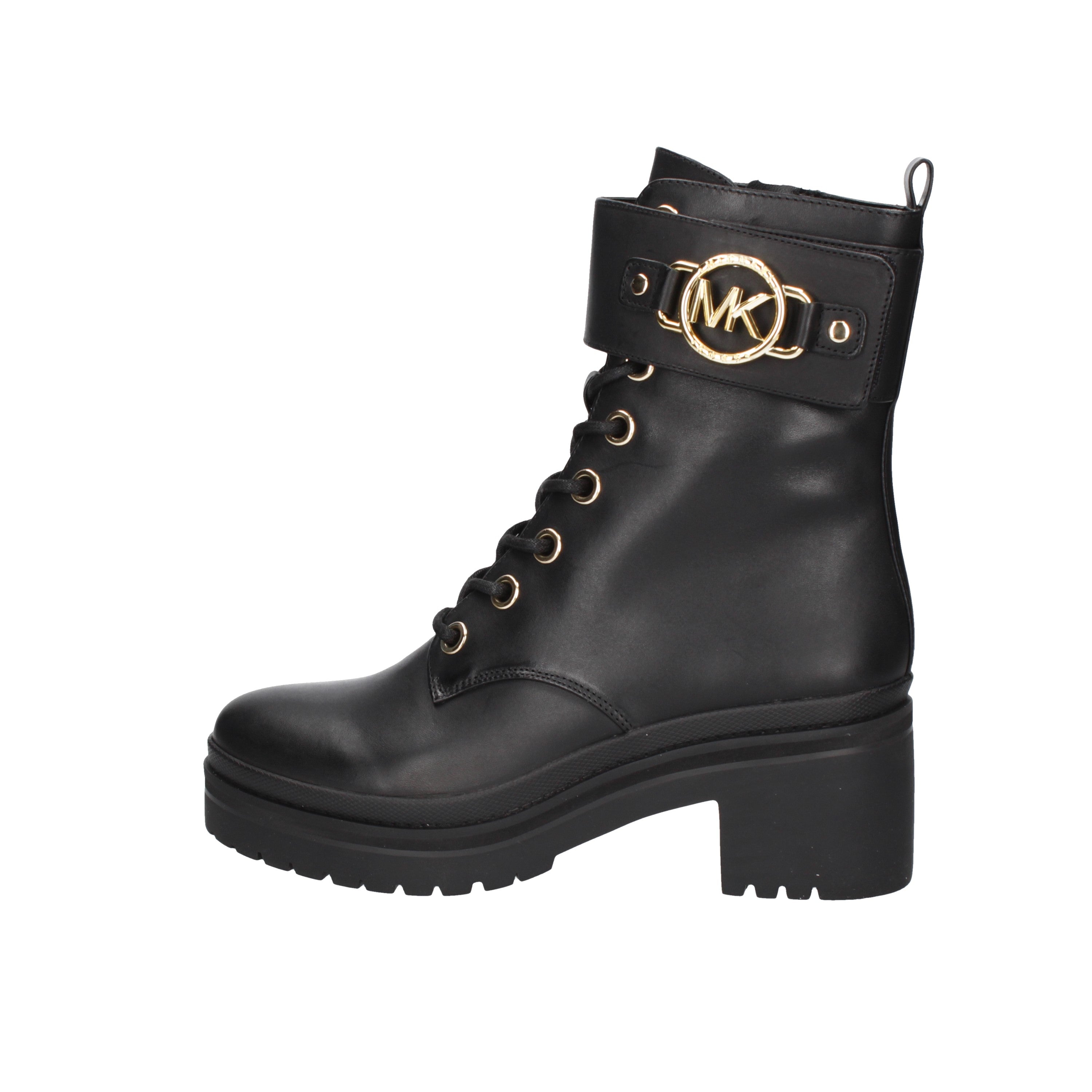 michael kors anfibio modello rory lug bootie leather black 40f2r0me6l