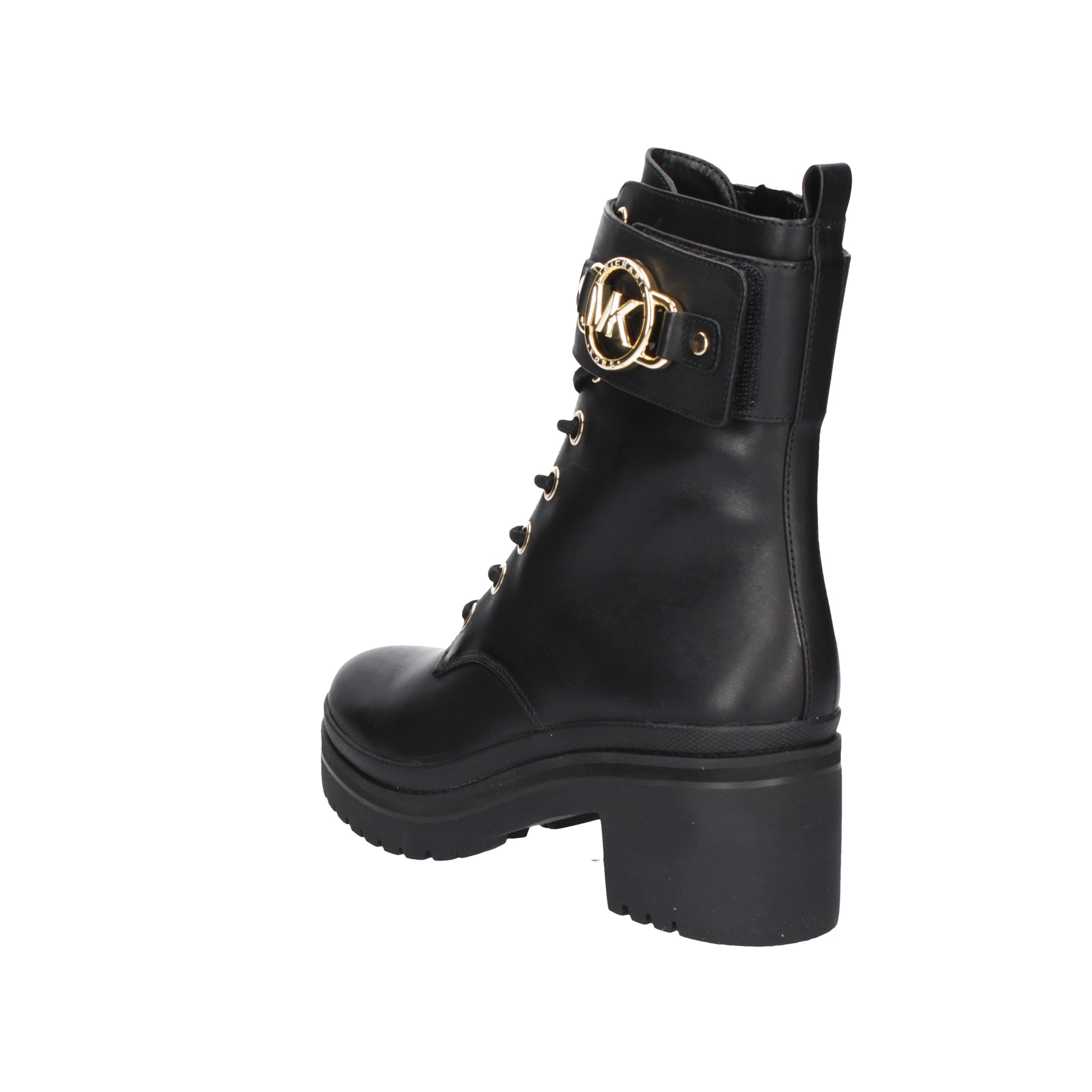 michael kors anfibio modello rory lug bootie leather black 40f2r0me6l