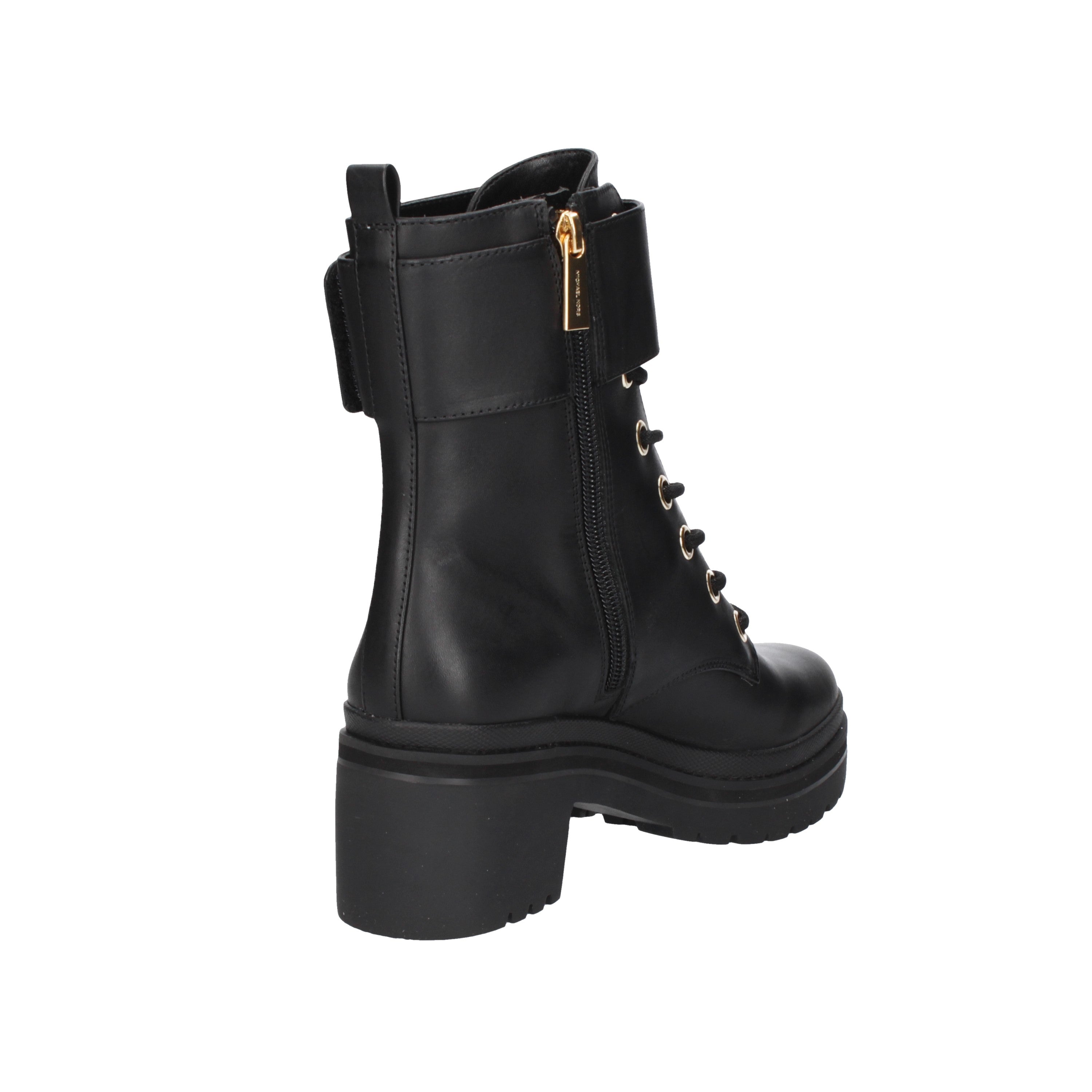 michael kors anfibio modello rory lug bootie leather black 40f2r0me6l