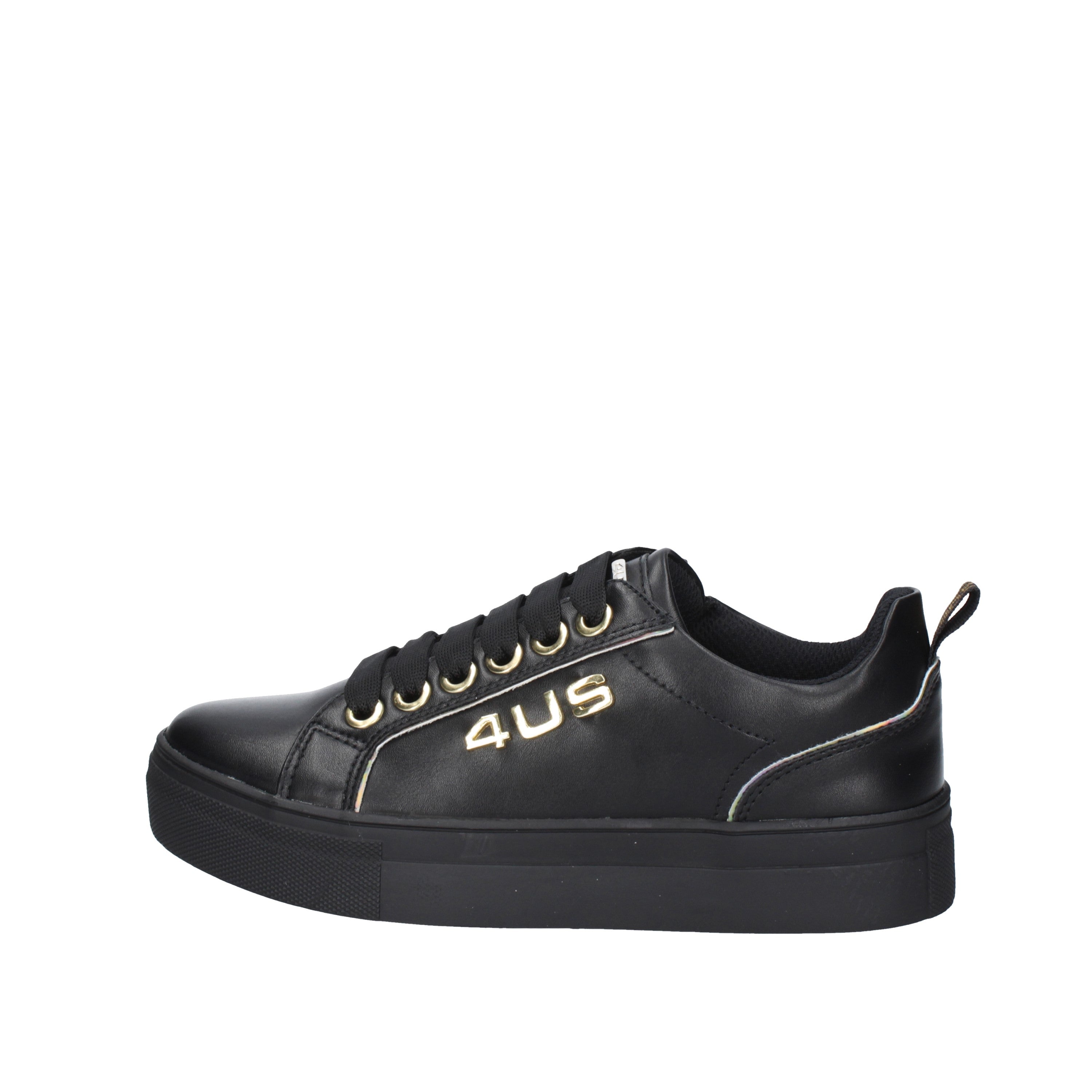 paciotti 4us sneakers in ecopelle black 42110