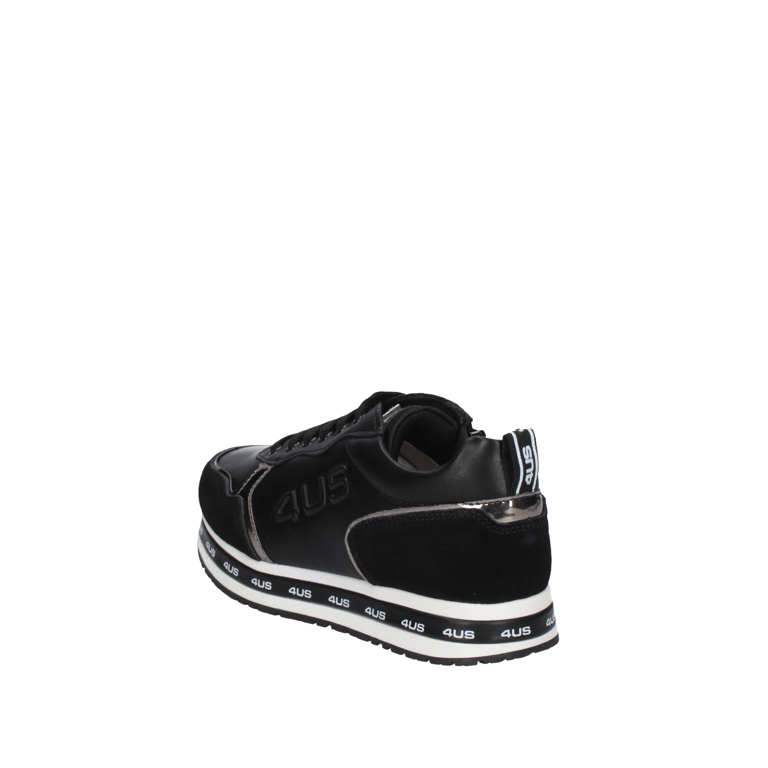 paciotti 4us sneakers modello in ecopelle black 42240
