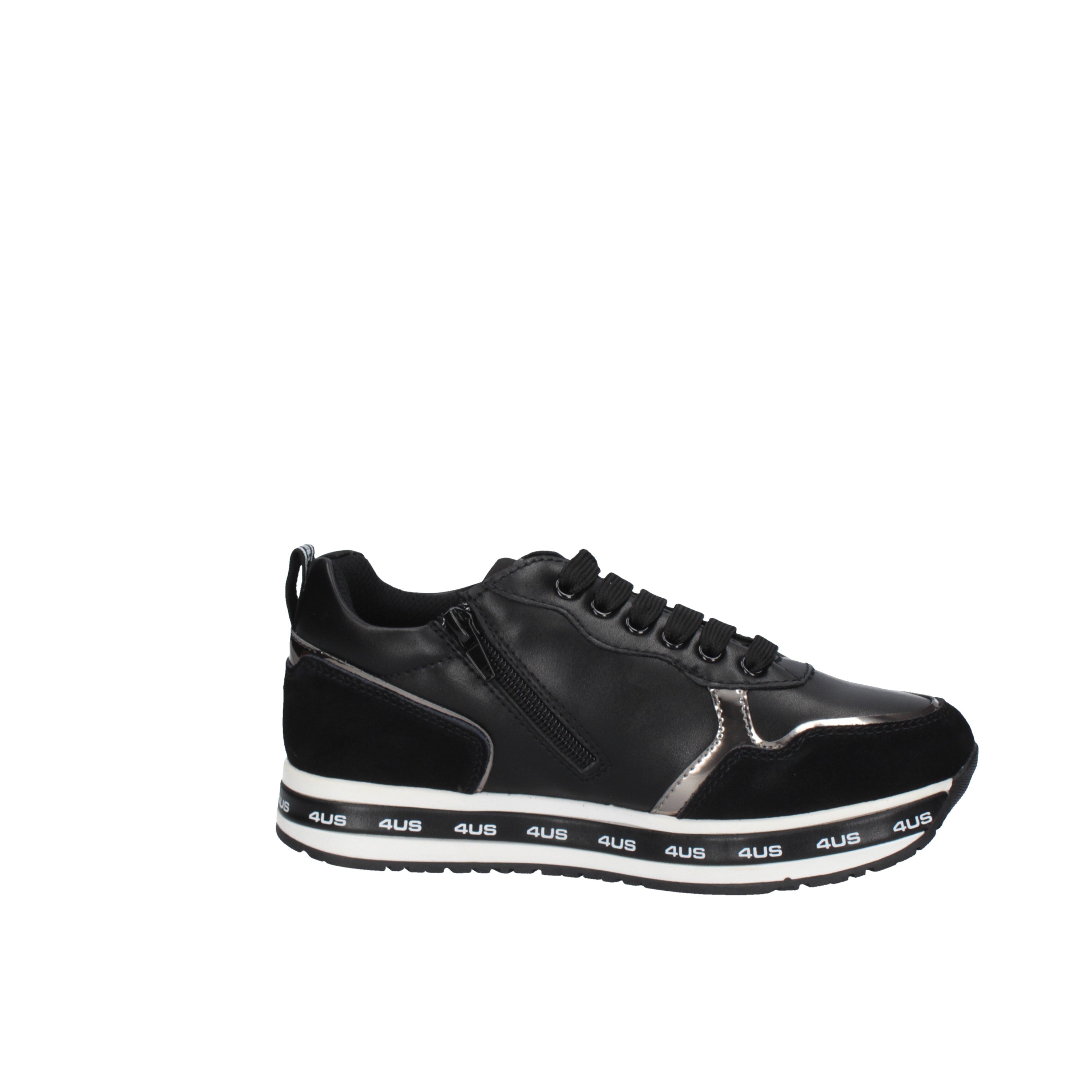 paciotti 4us sneakers modello in ecopelle black 42240