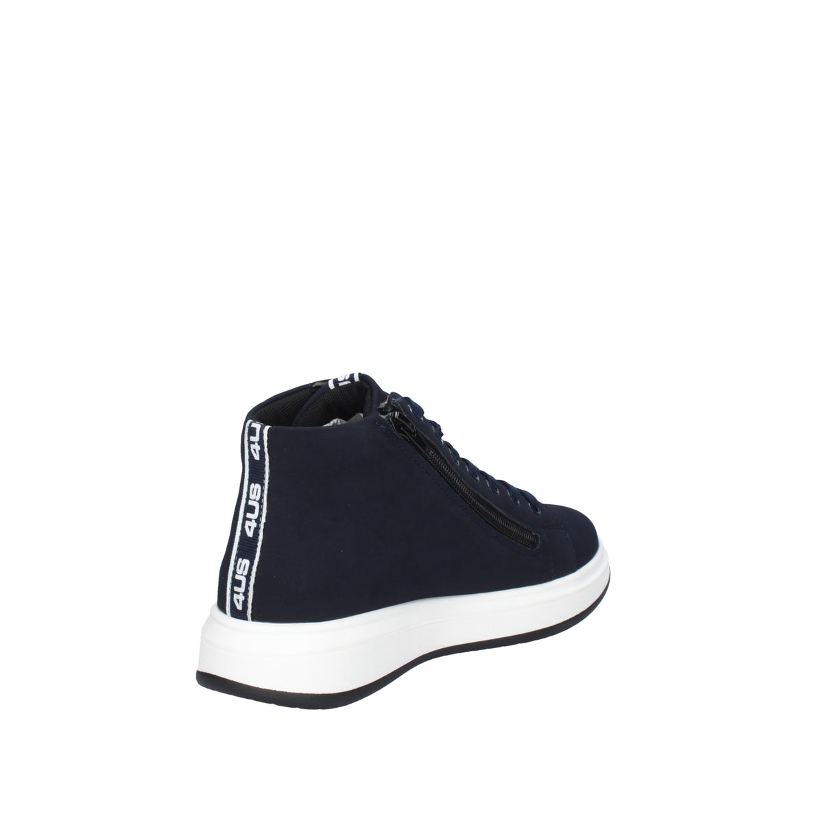 paciotti 4us sneakers modello in camoscio nabuk blu 42104