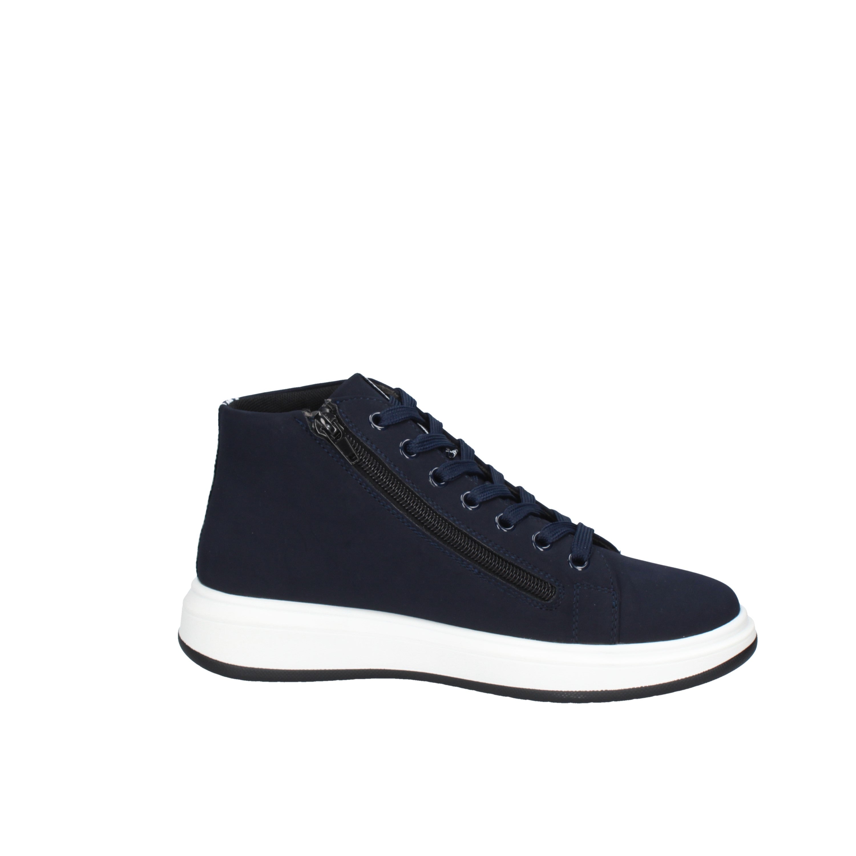 paciotti 4us sneakers modello in camoscio nabuk blu 42104