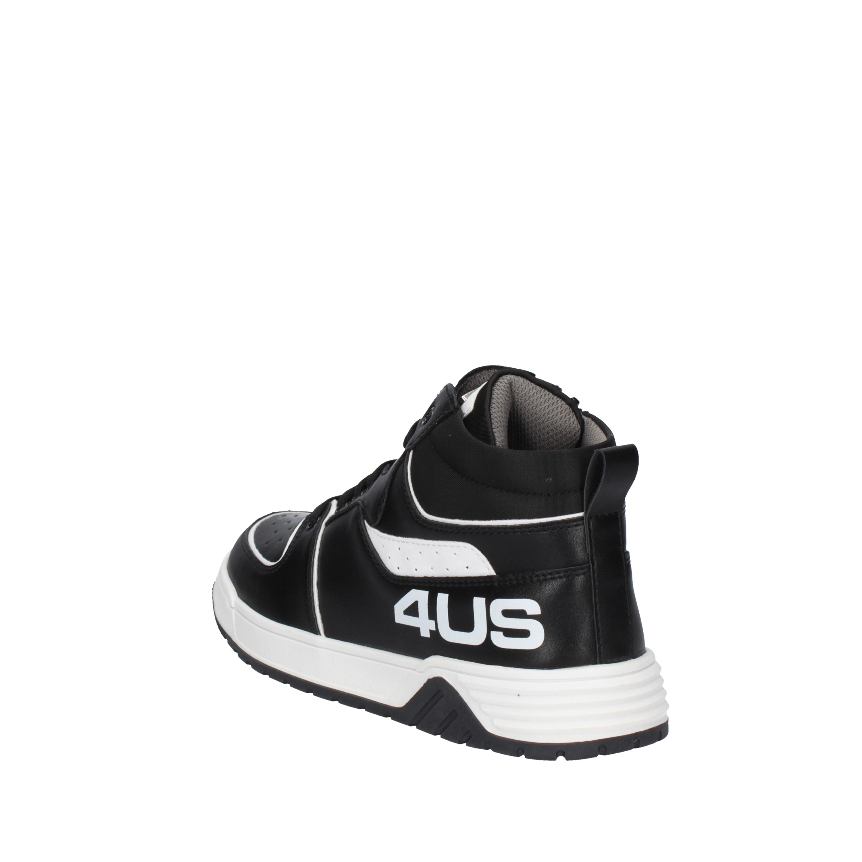 paciotti 4us sneakers modello in ecopelle black/white 42121