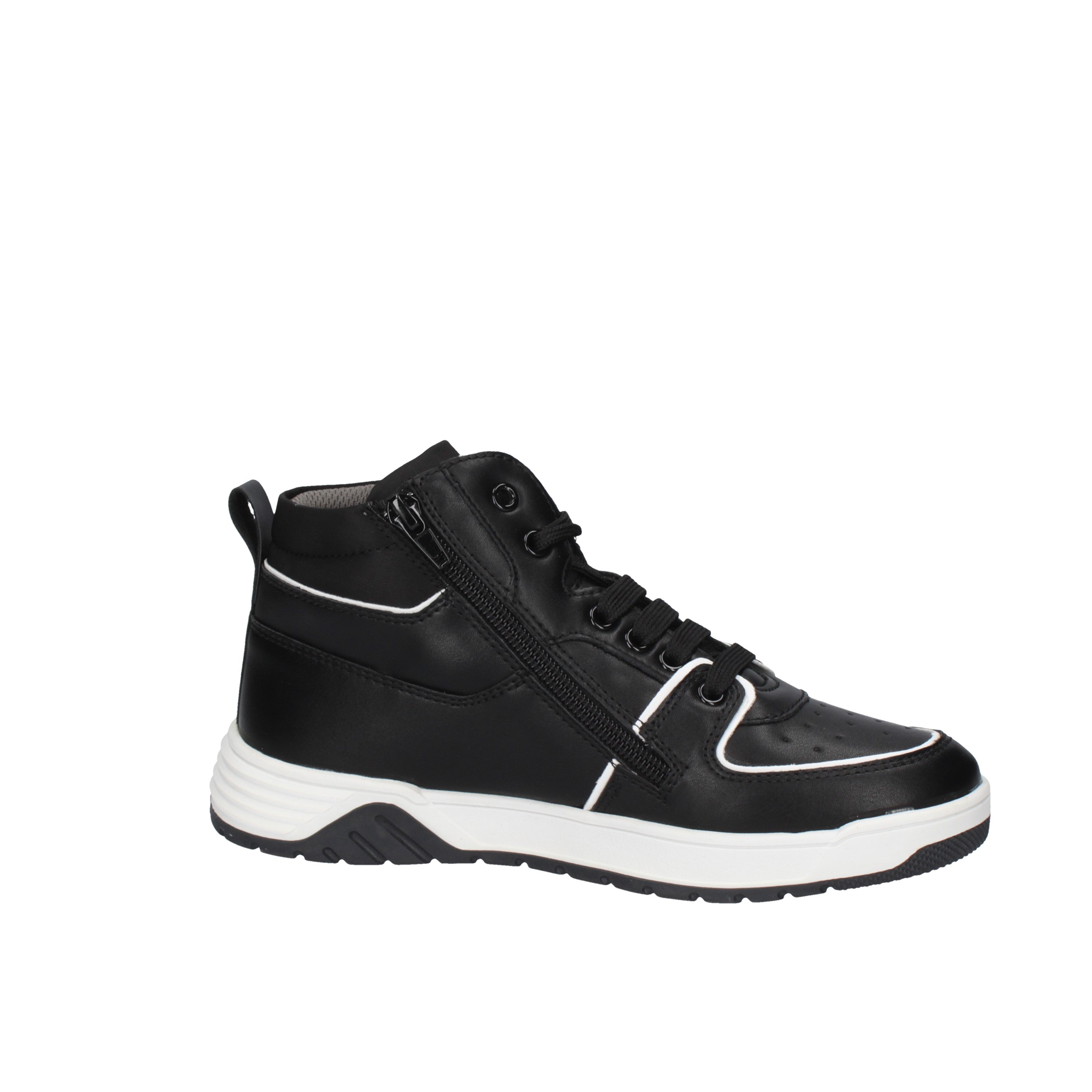 paciotti 4us sneakers modello in ecopelle black/white 42121