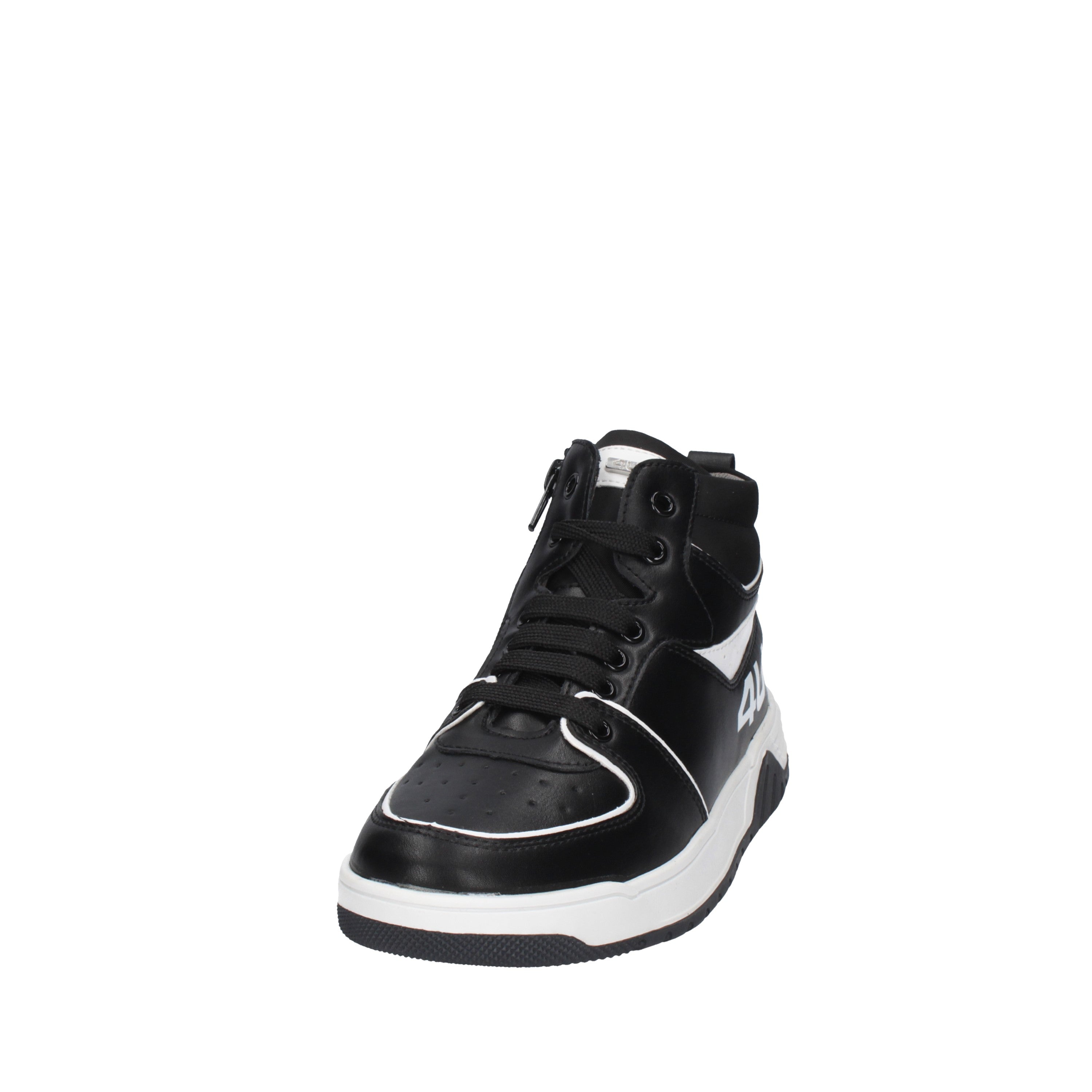 paciotti 4us sneakers modello in ecopelle black/white 42121
