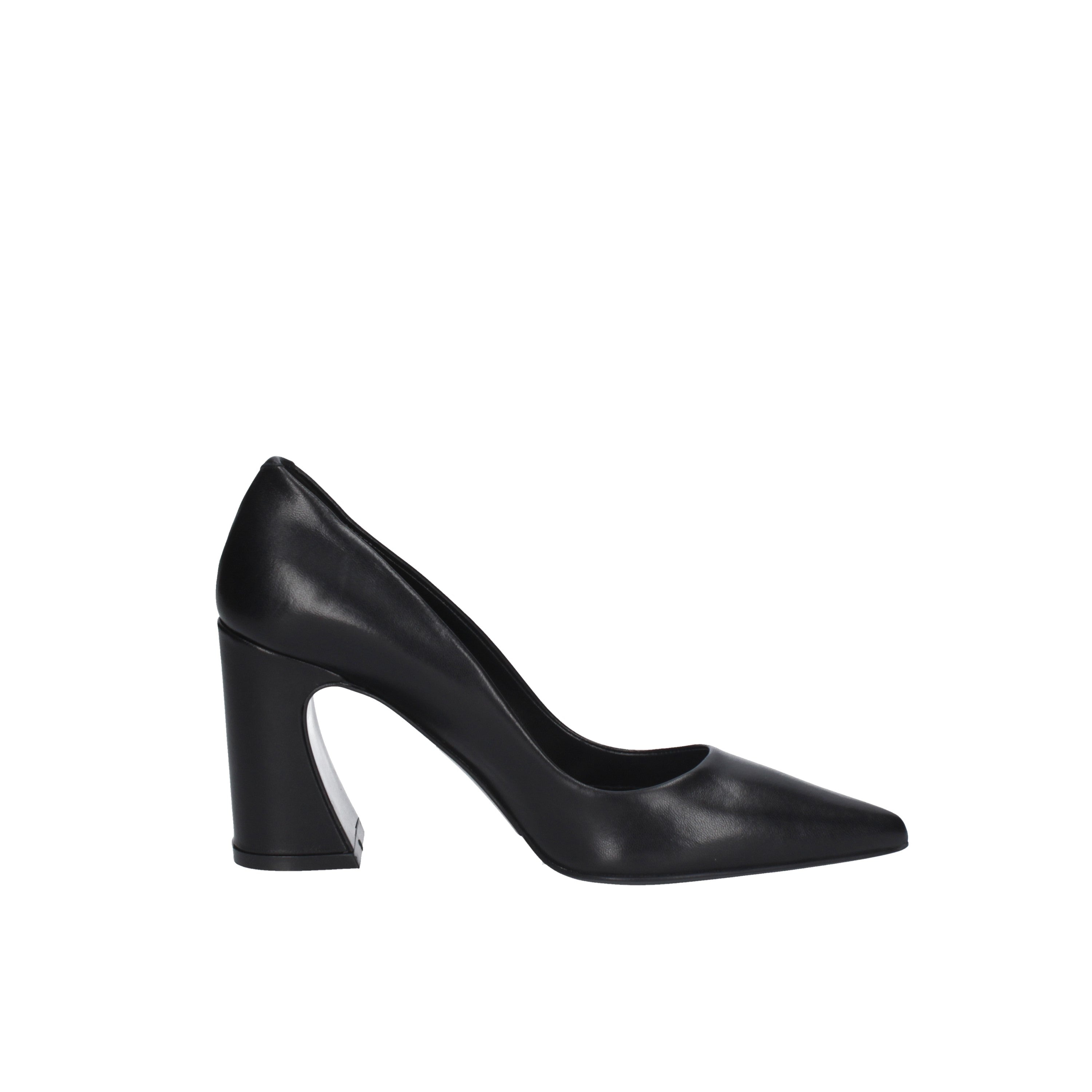 albano decollete' in vitello nero 2804