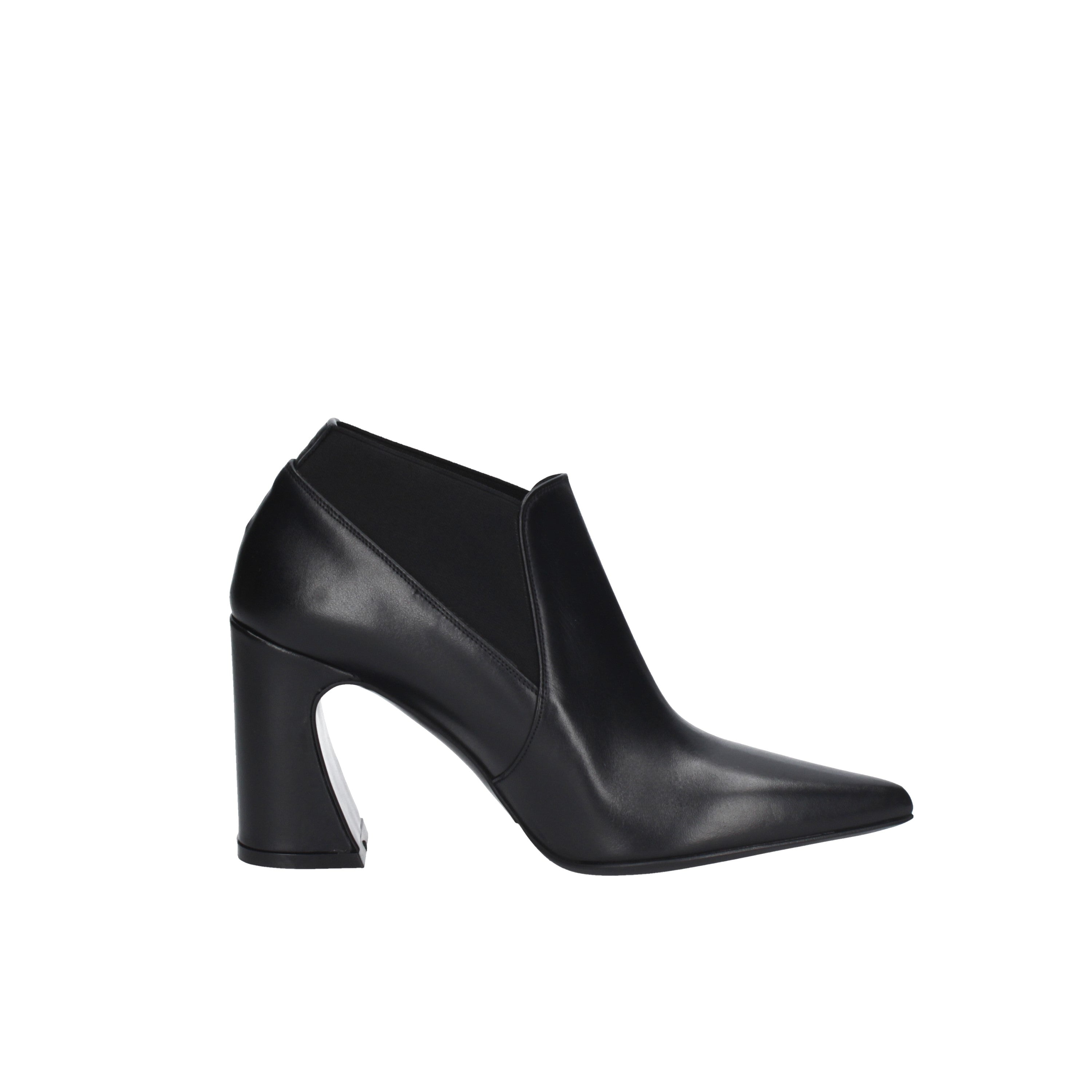 albano tronchetto in pelle nero 2829