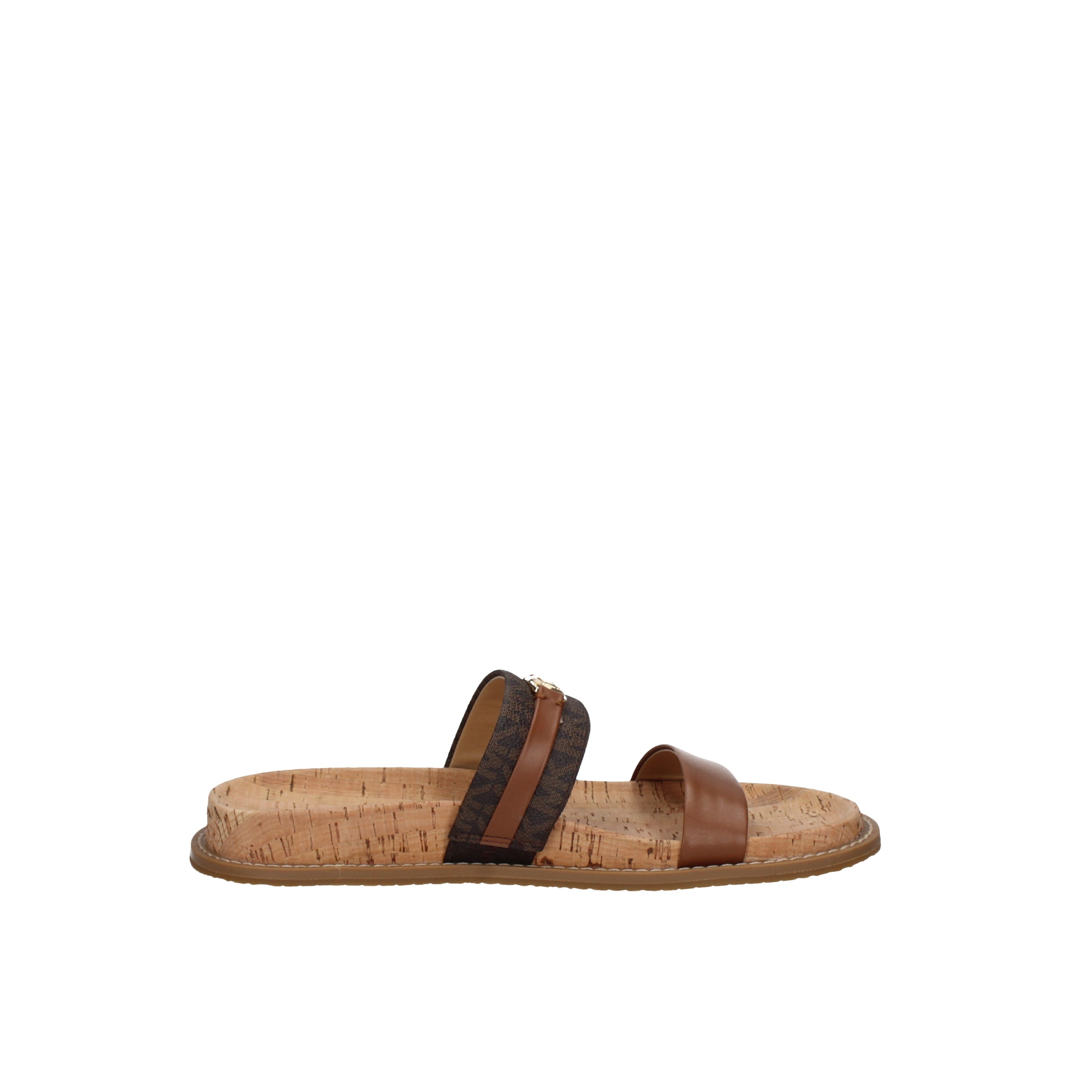 michael kors sandali basso Mandy con logo 40s5mafs3l