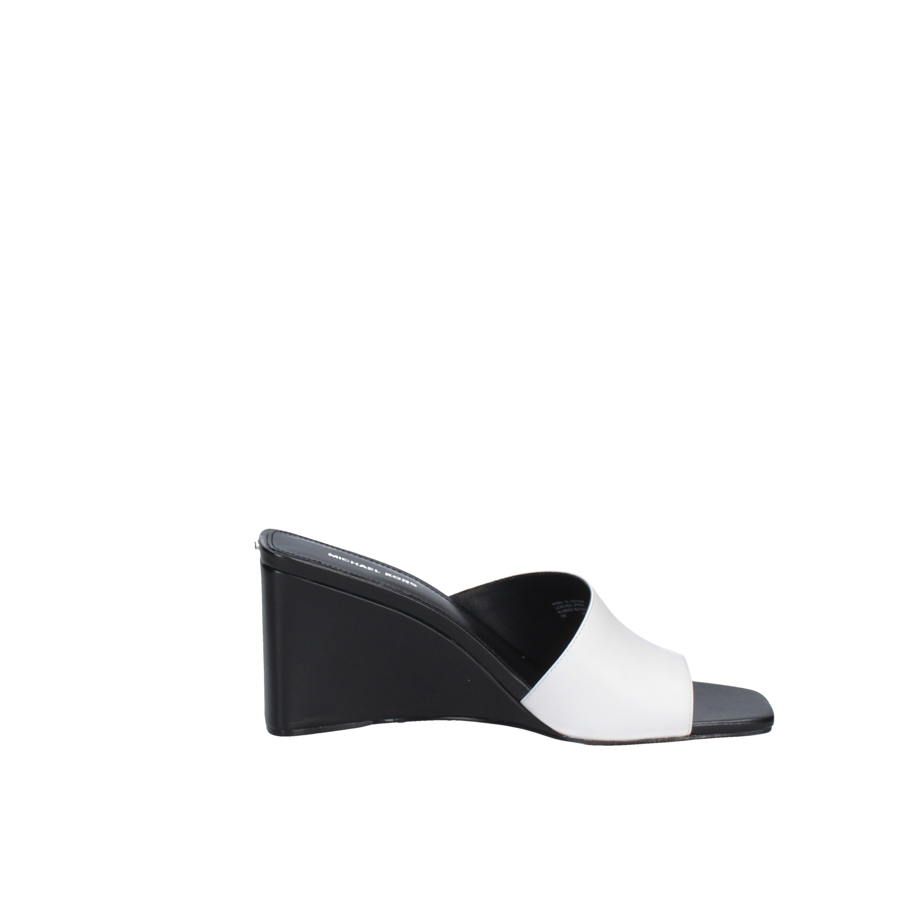 michael kors sandali Merriam in pelle con zeppa 40s5mmms3l