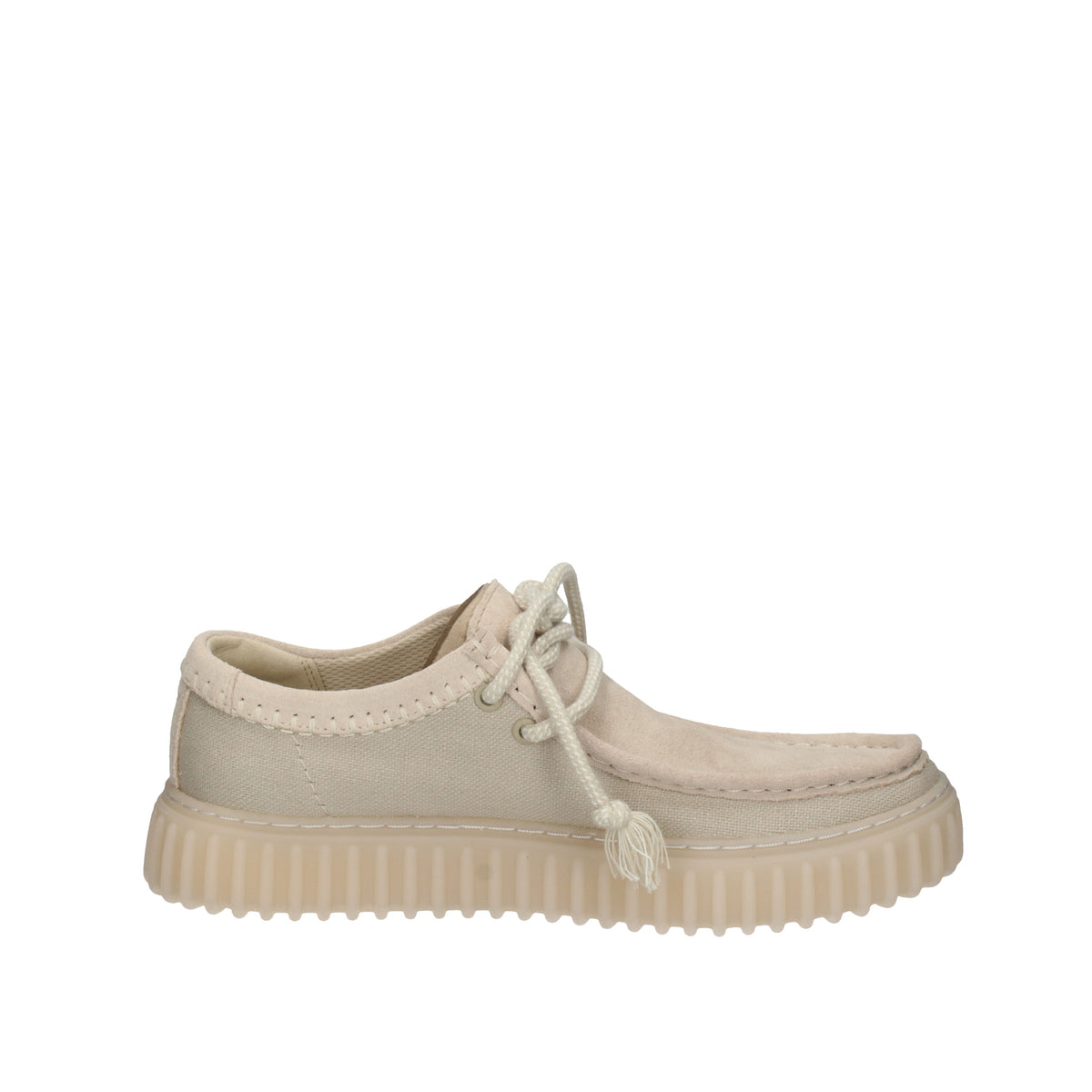 CLARKS  TORHILL LO Bianco Sporco
