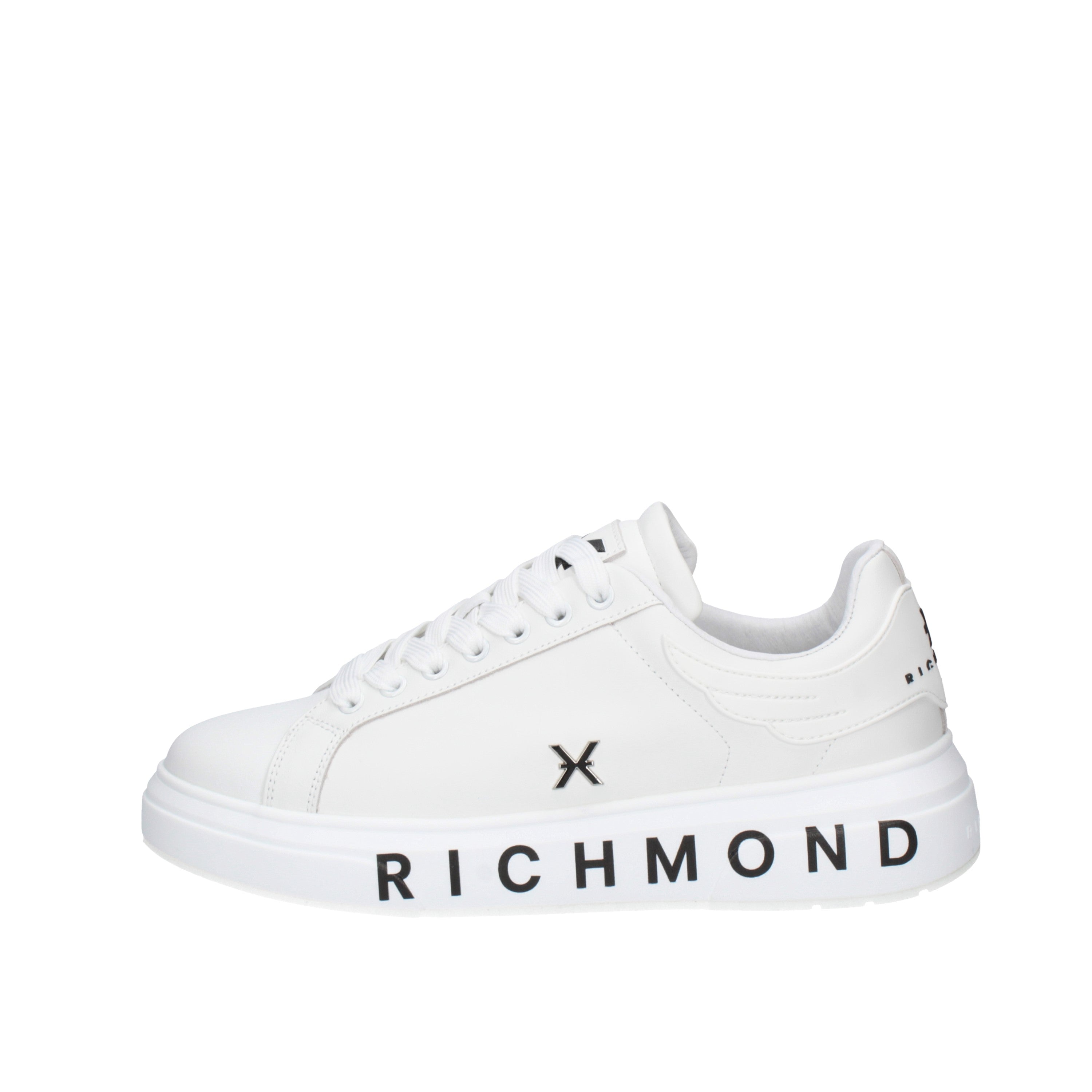 john richmond  sneakers in pelle 27302/cp a
