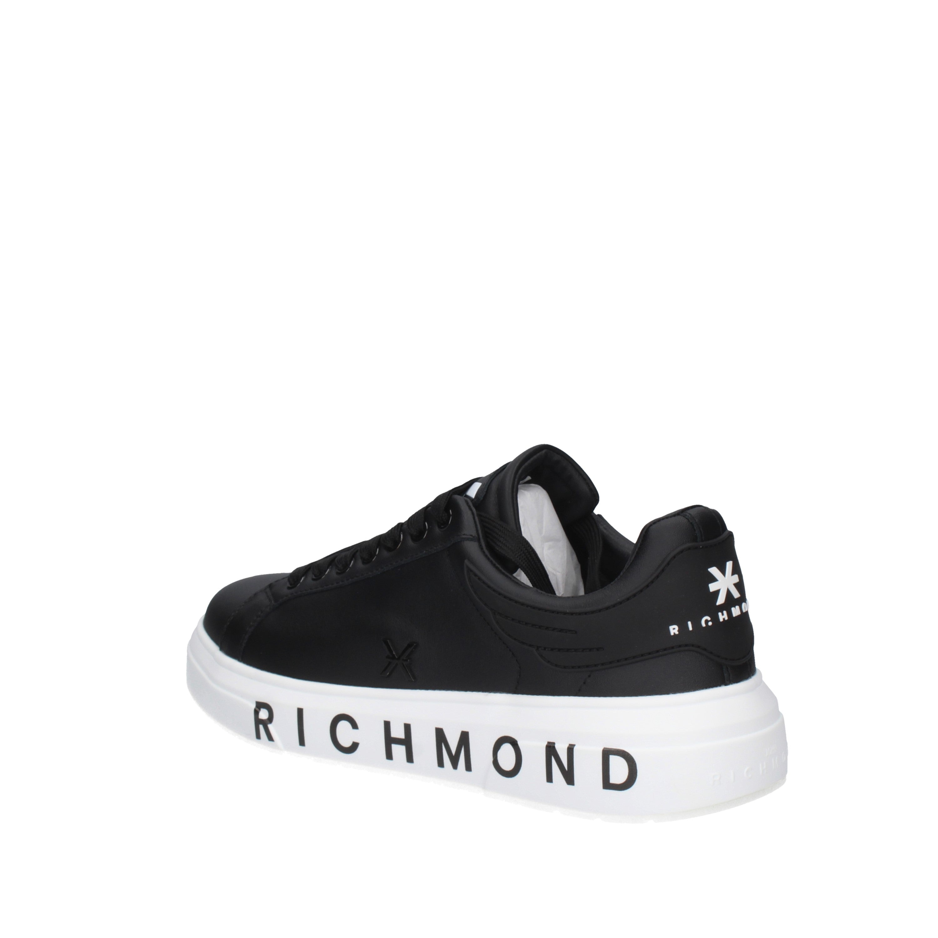 john richmond  sneakers in pelle 27302/cp b