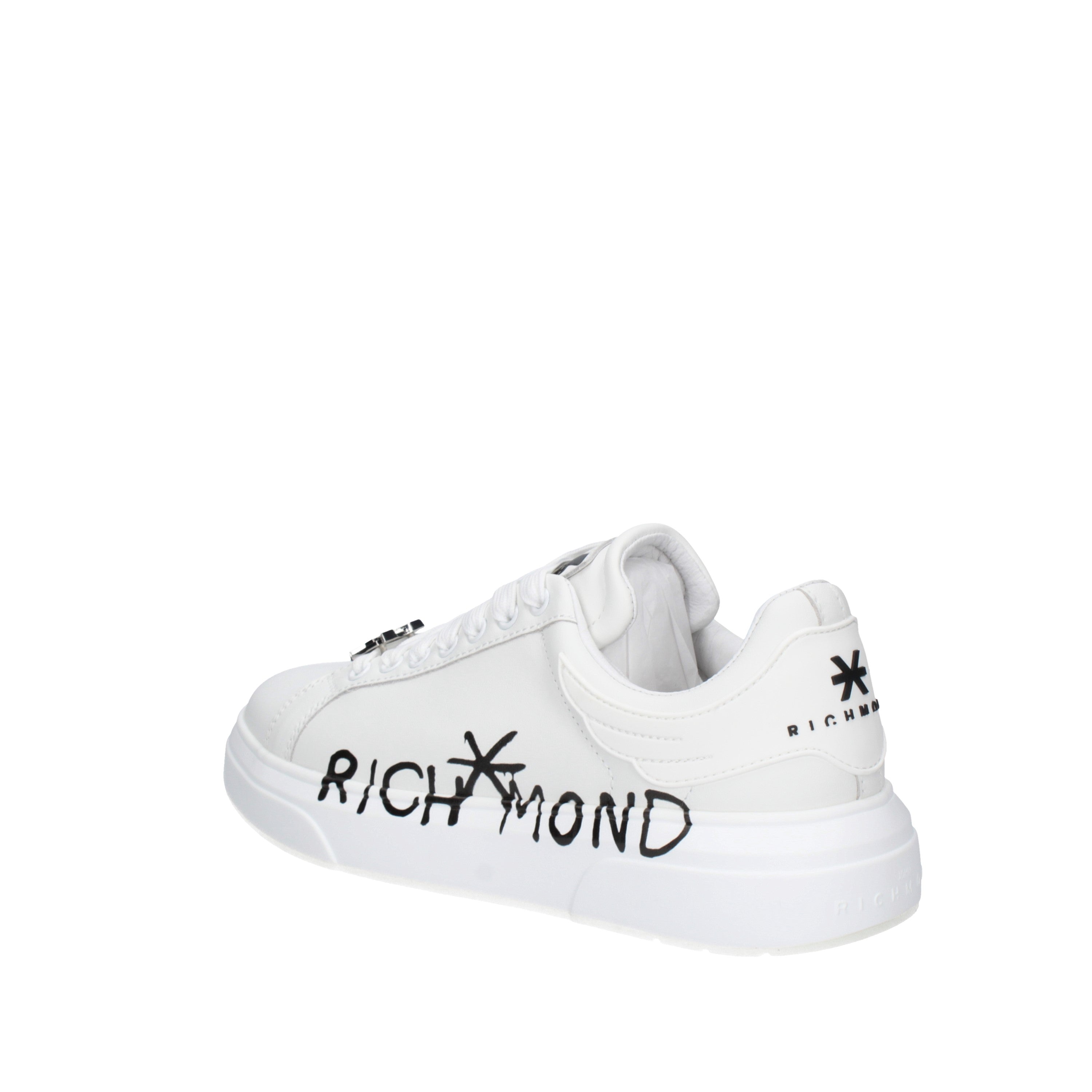 john richmond  sneakers in pelle 25314/cp a