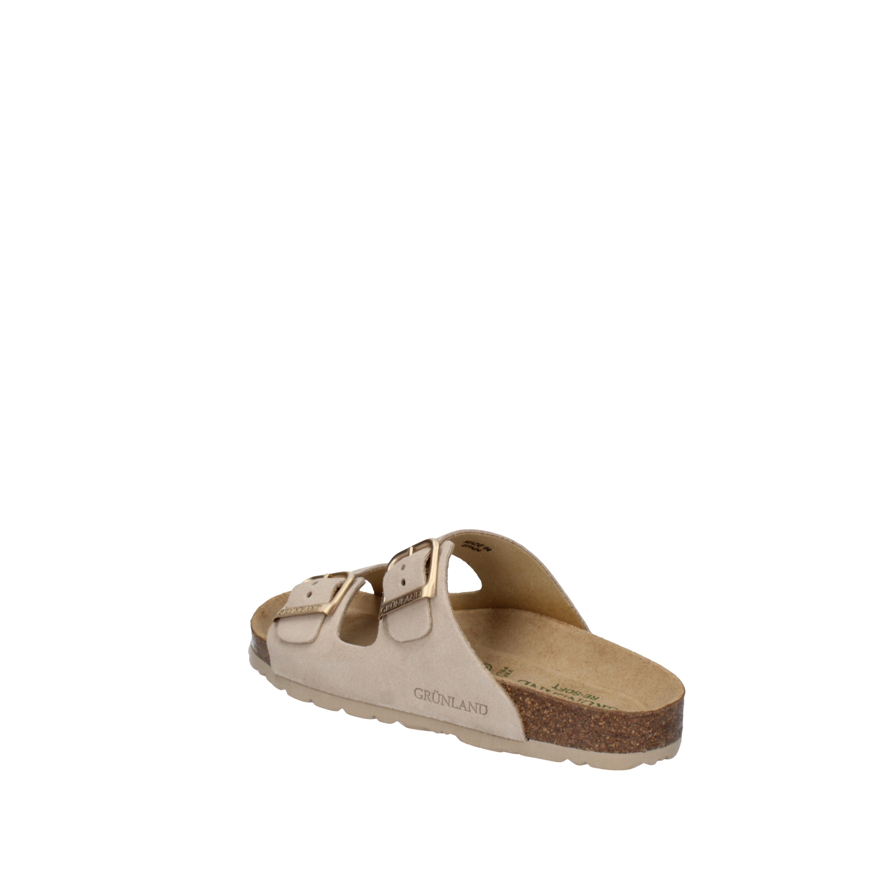 grunland sandali Ciabatta da donna a doppia fascia in camoscio | SARA cb2631