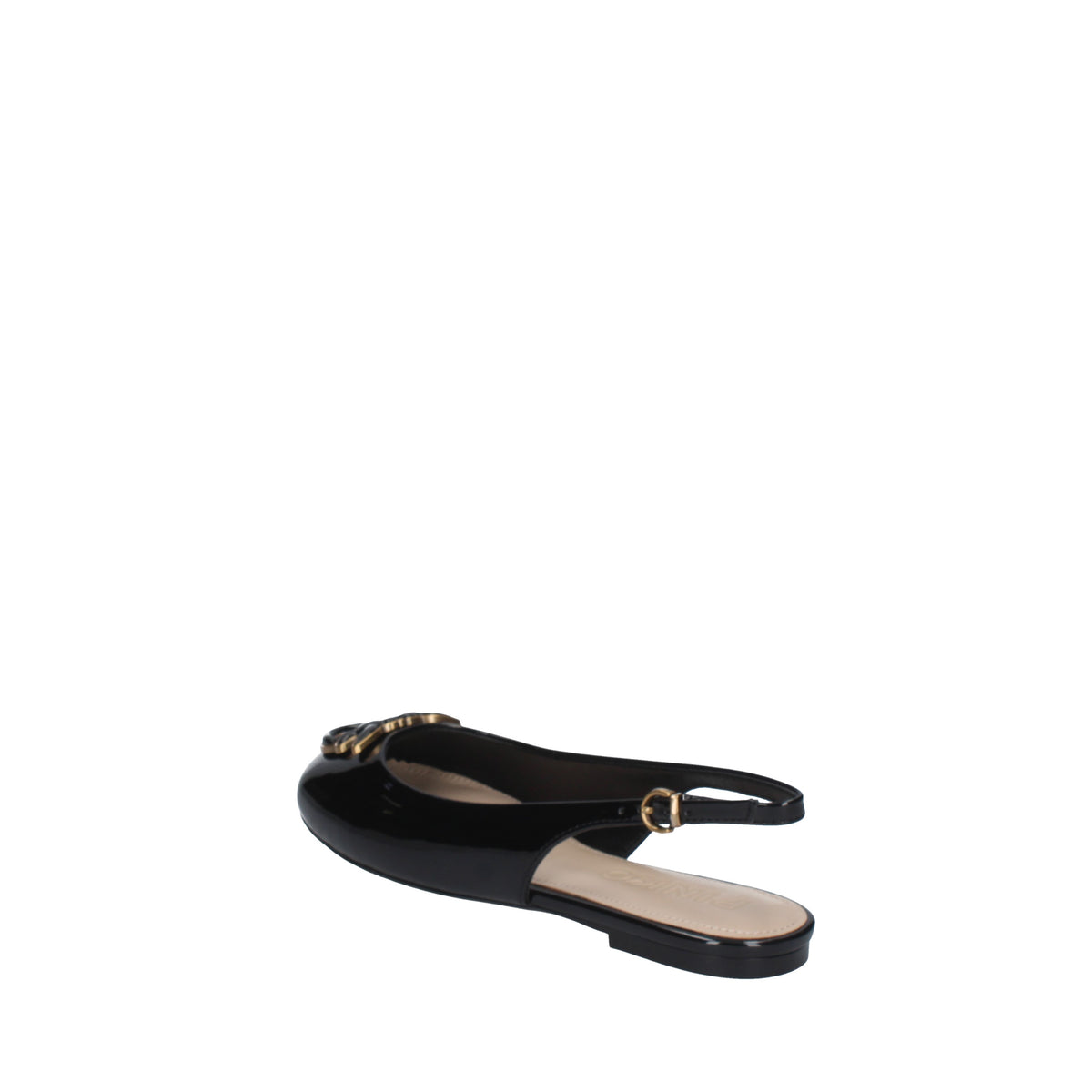 pinko Ballerine Slingback Pinko Nero Con Logo Love Birds Donna sd0247e002