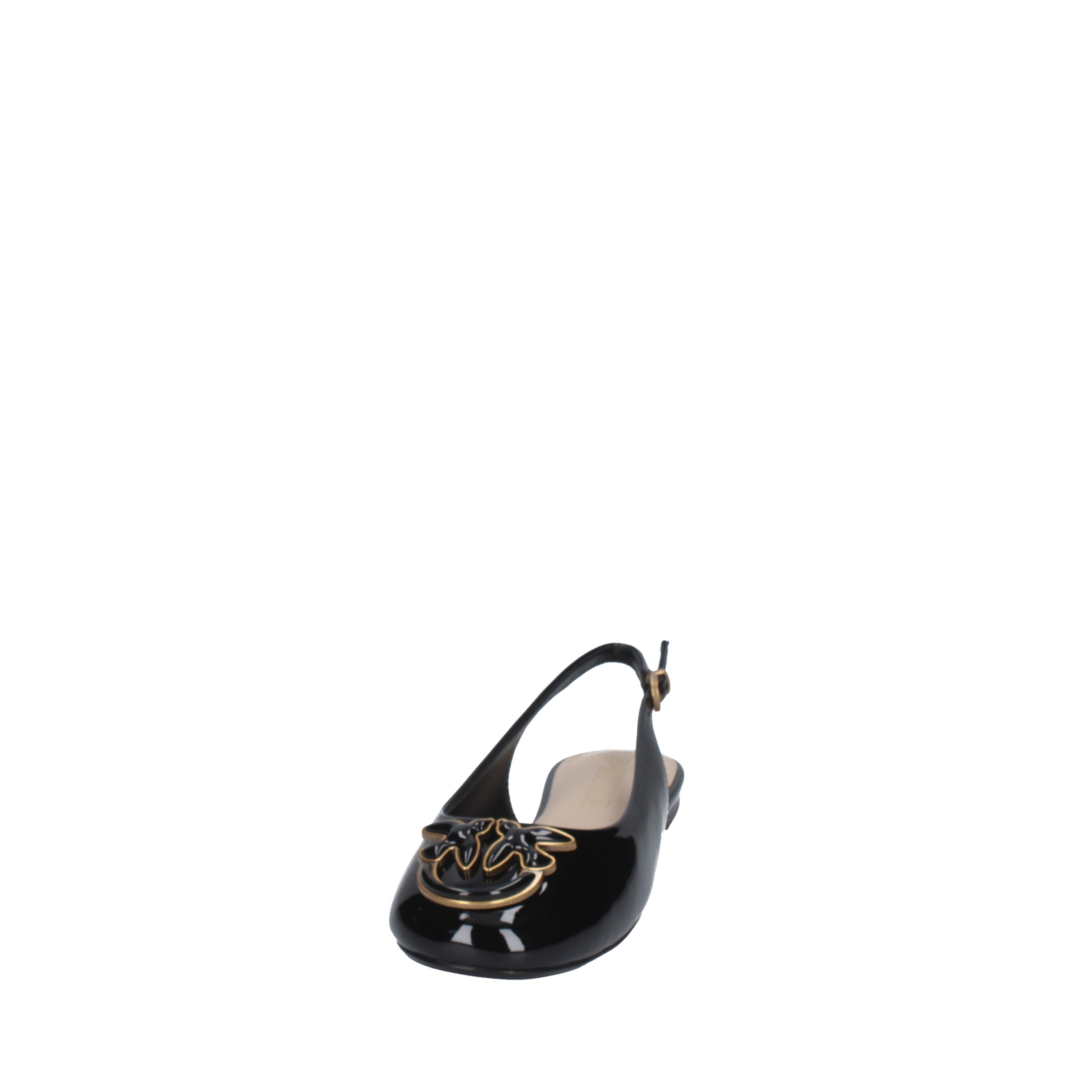 pinko Ballerine Slingback Pinko Nero Con Logo Love Birds Donna sd0247e002