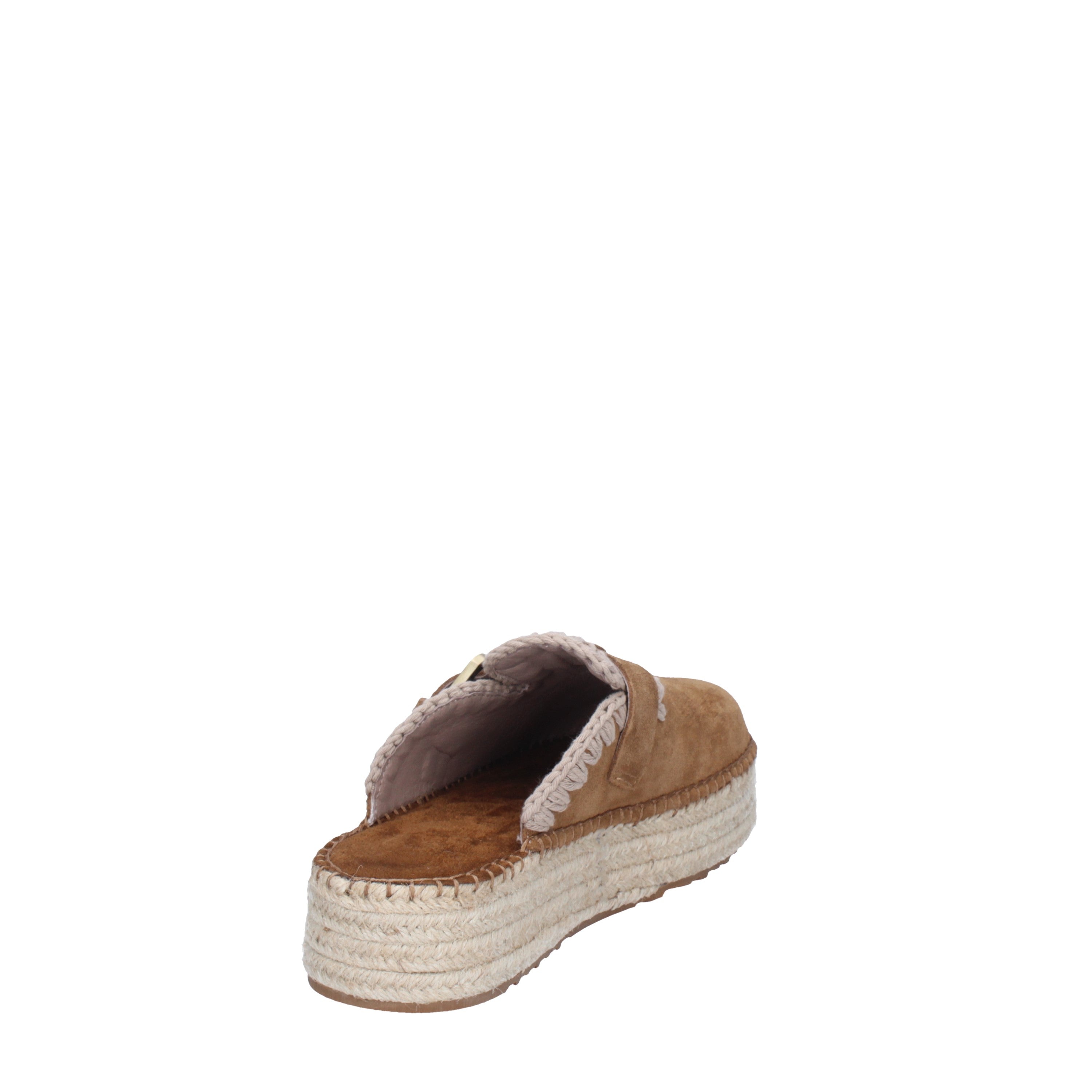 mou sandali Jute clog plain suede mu.sw641000a